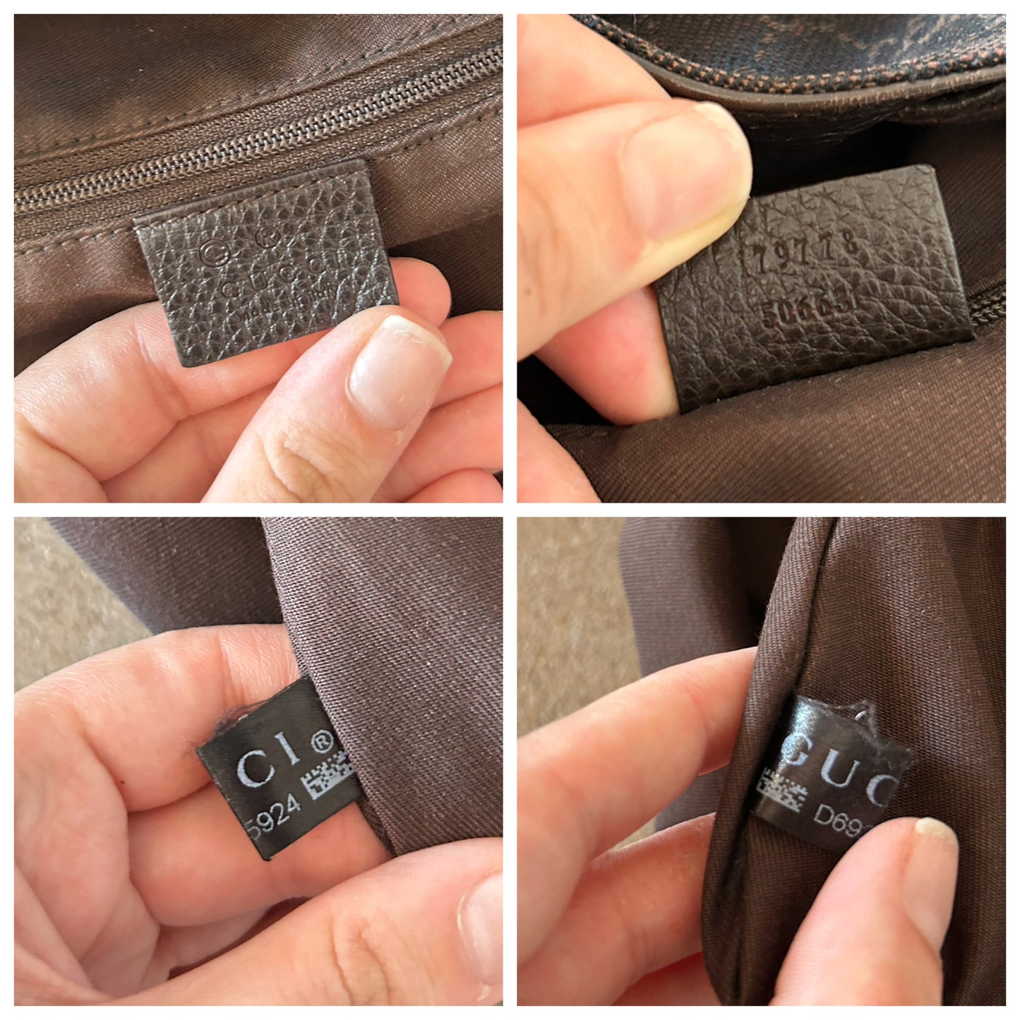 Gucci Secchiello tote in monogram