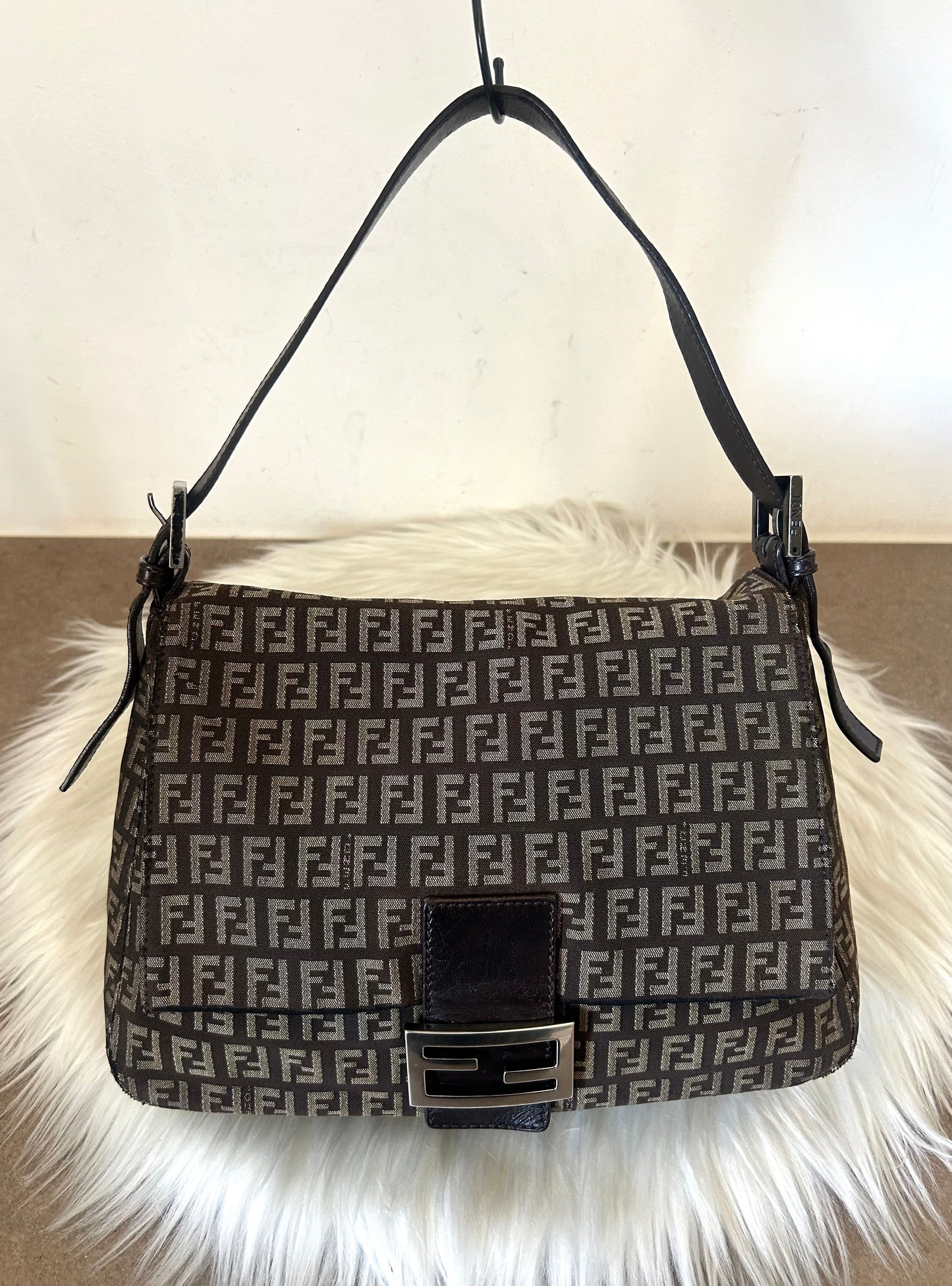 Fendi Mamma baguette zucchino