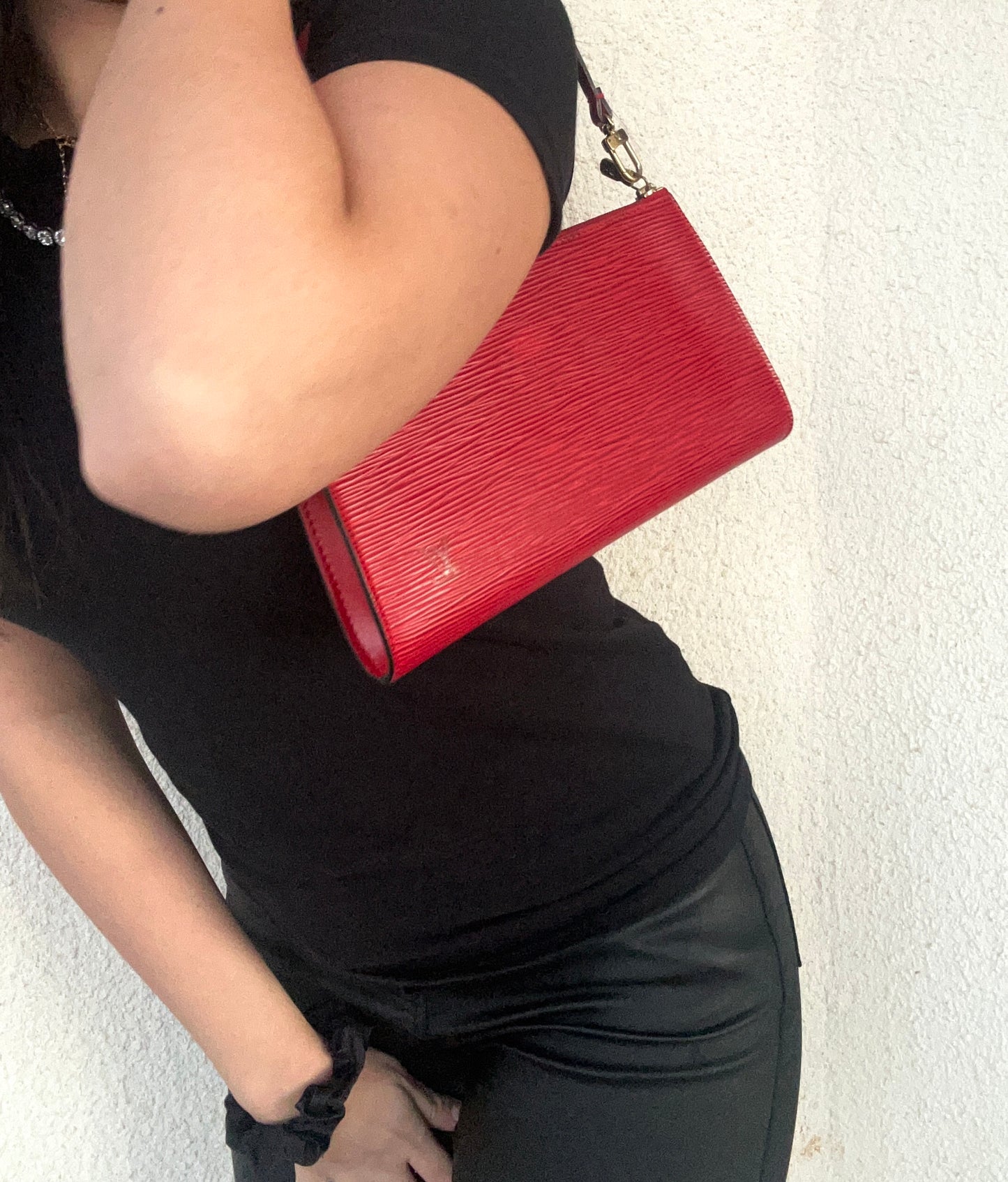 Louis Vuitton Pochette Acccessoire Epi rossa