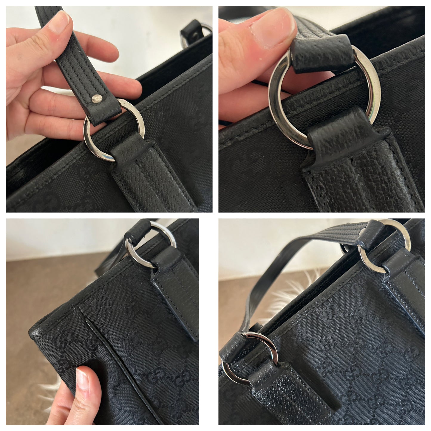 Gucci tote in monogram