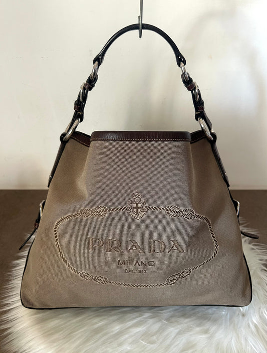 Prada tote bag corda