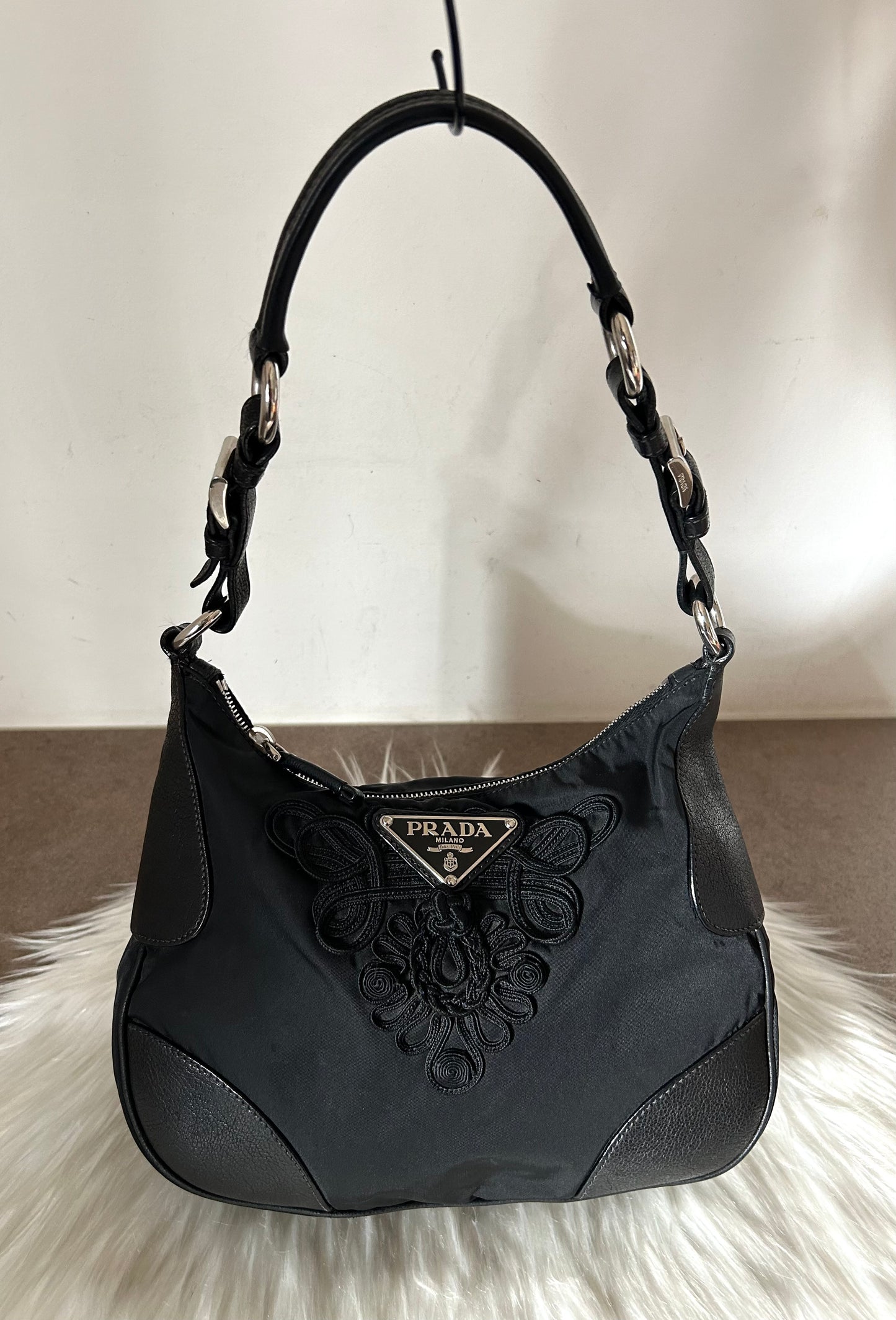 Prada Cleo con ricami rarissima