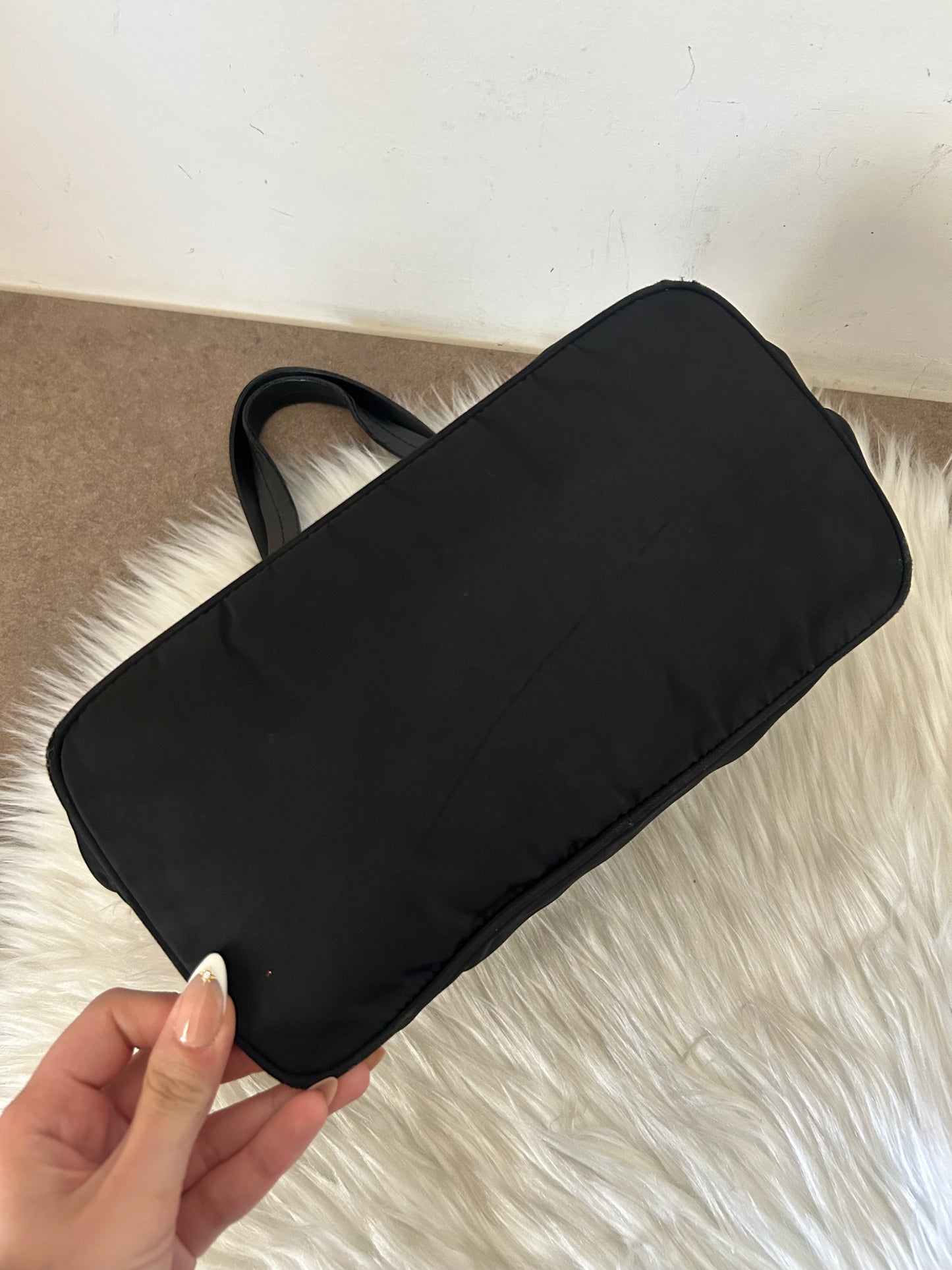 Prada mini tote in nylon