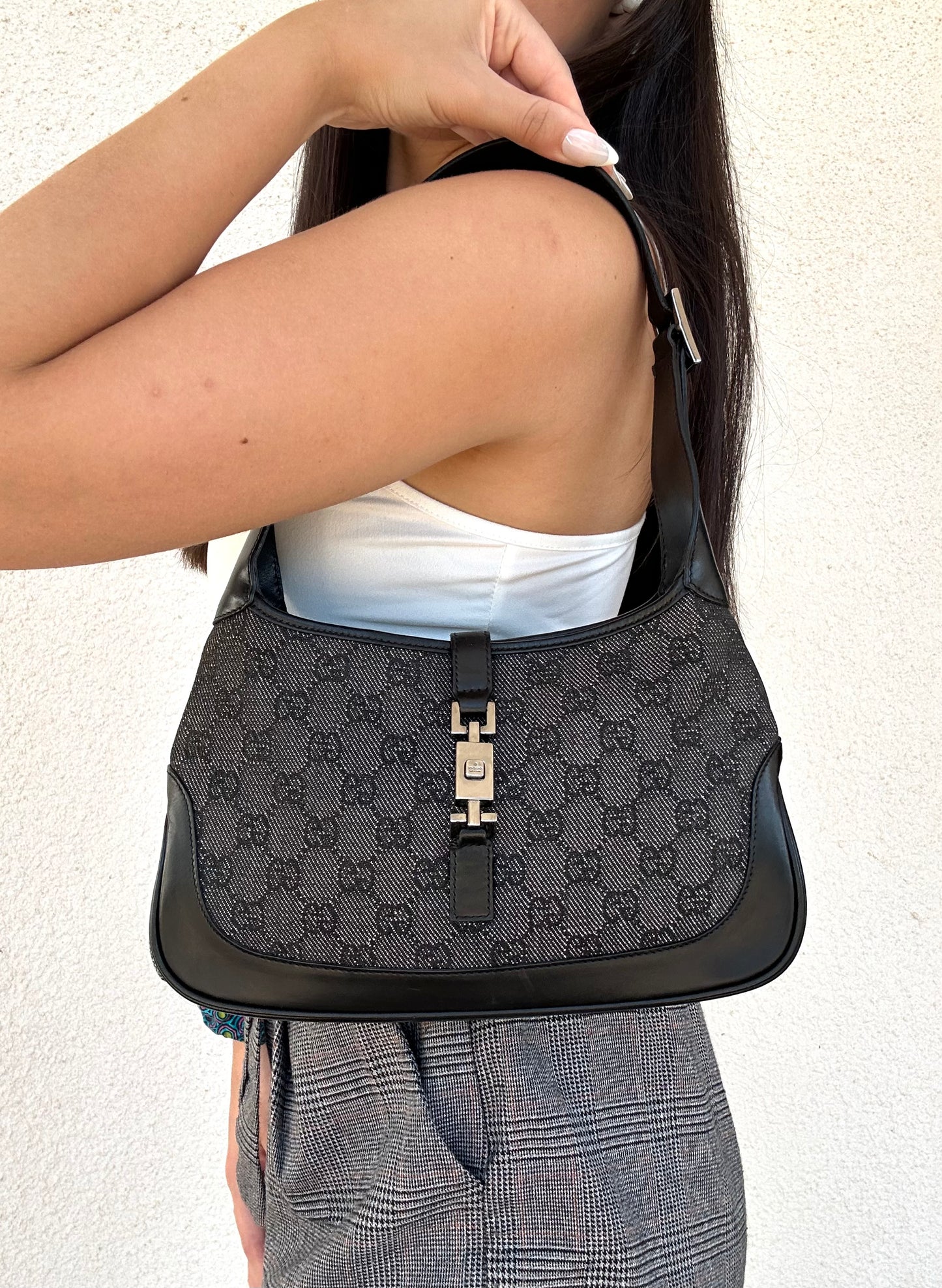 Gucci Jackie vintage mini in denim