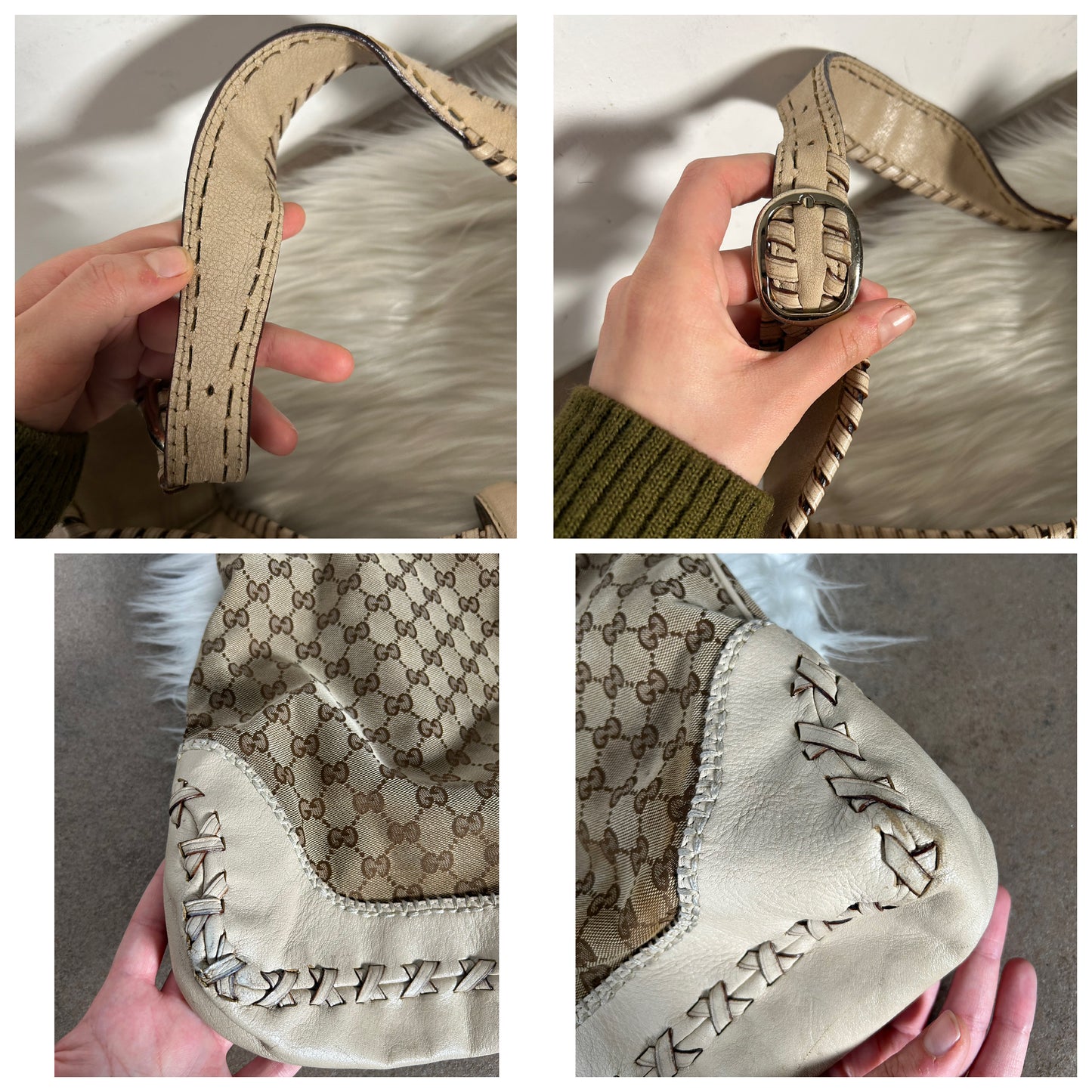 Gucci Jackie tote in monogram