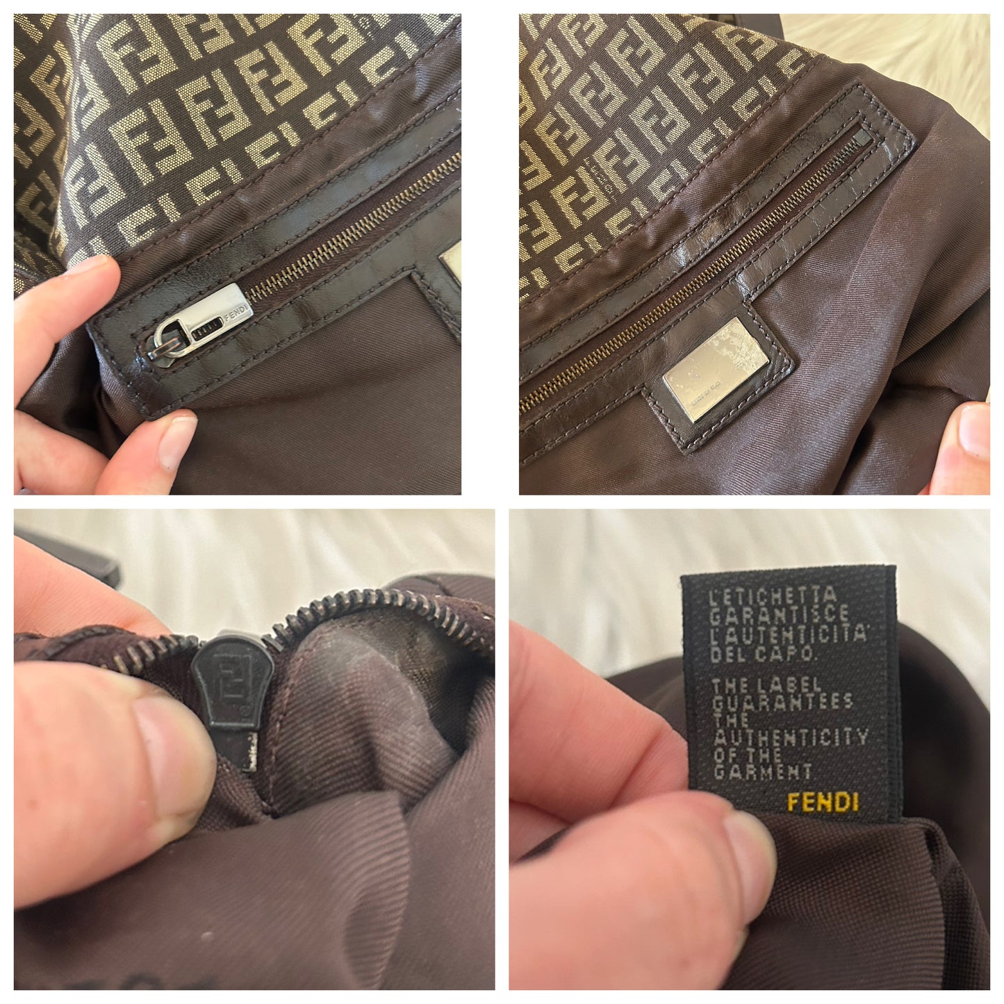 Fendi Mamma baguette zucchino