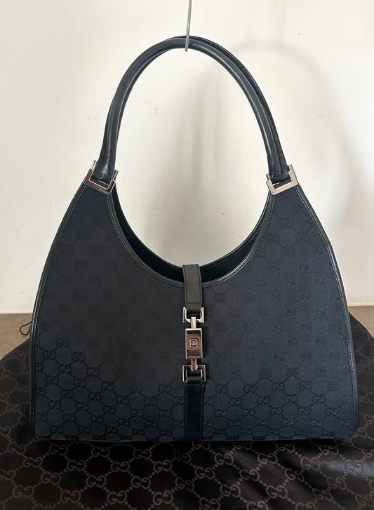 Gucci Jackie nera in monogram