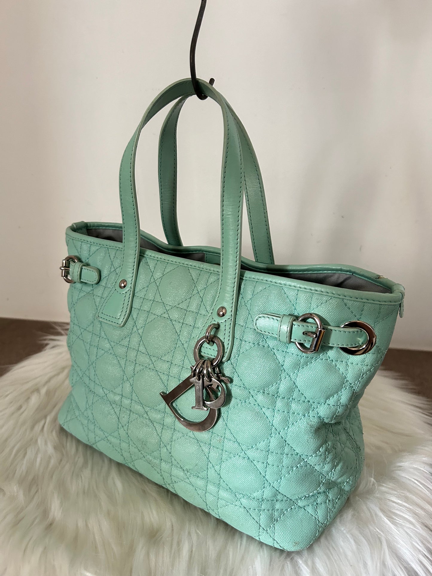 Dior Panorama verde acqua in pelle