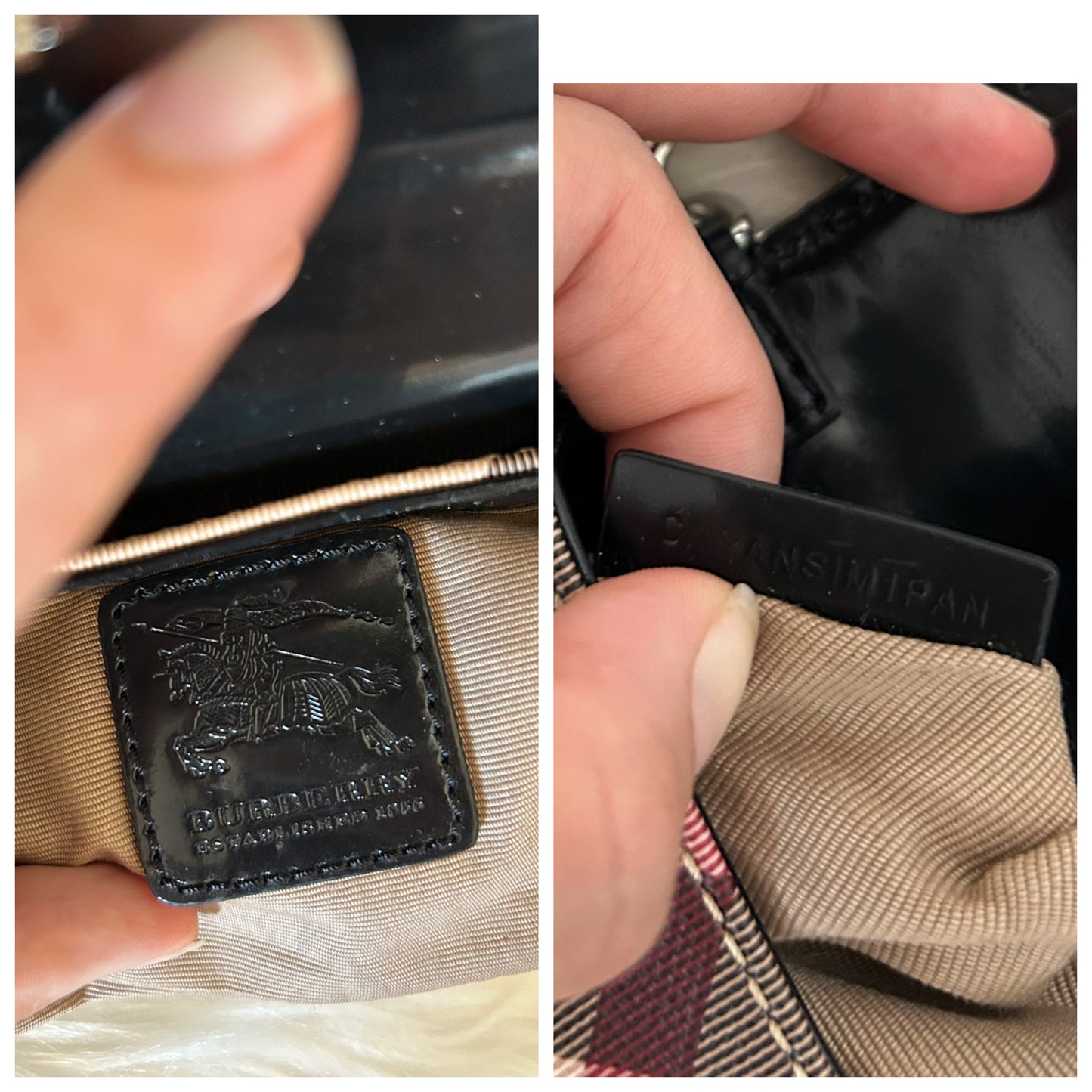 Pochette Burberry