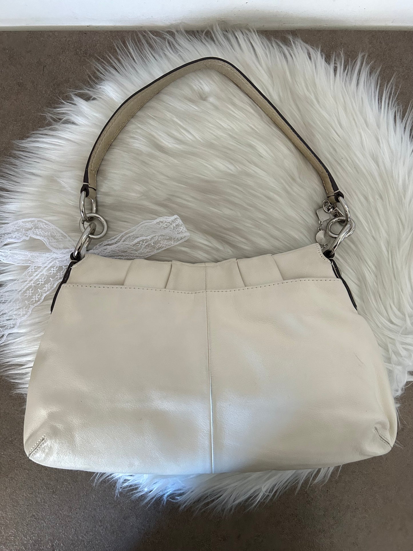 Coach Signature Sufflette in pelle