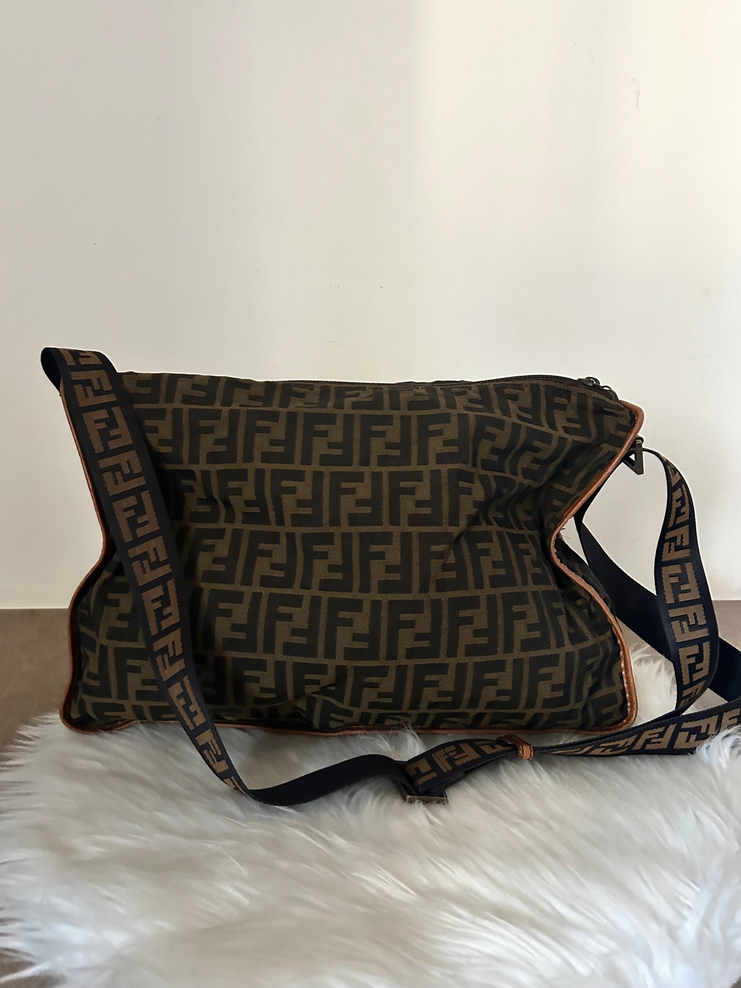 Fendi zucca a tracolla