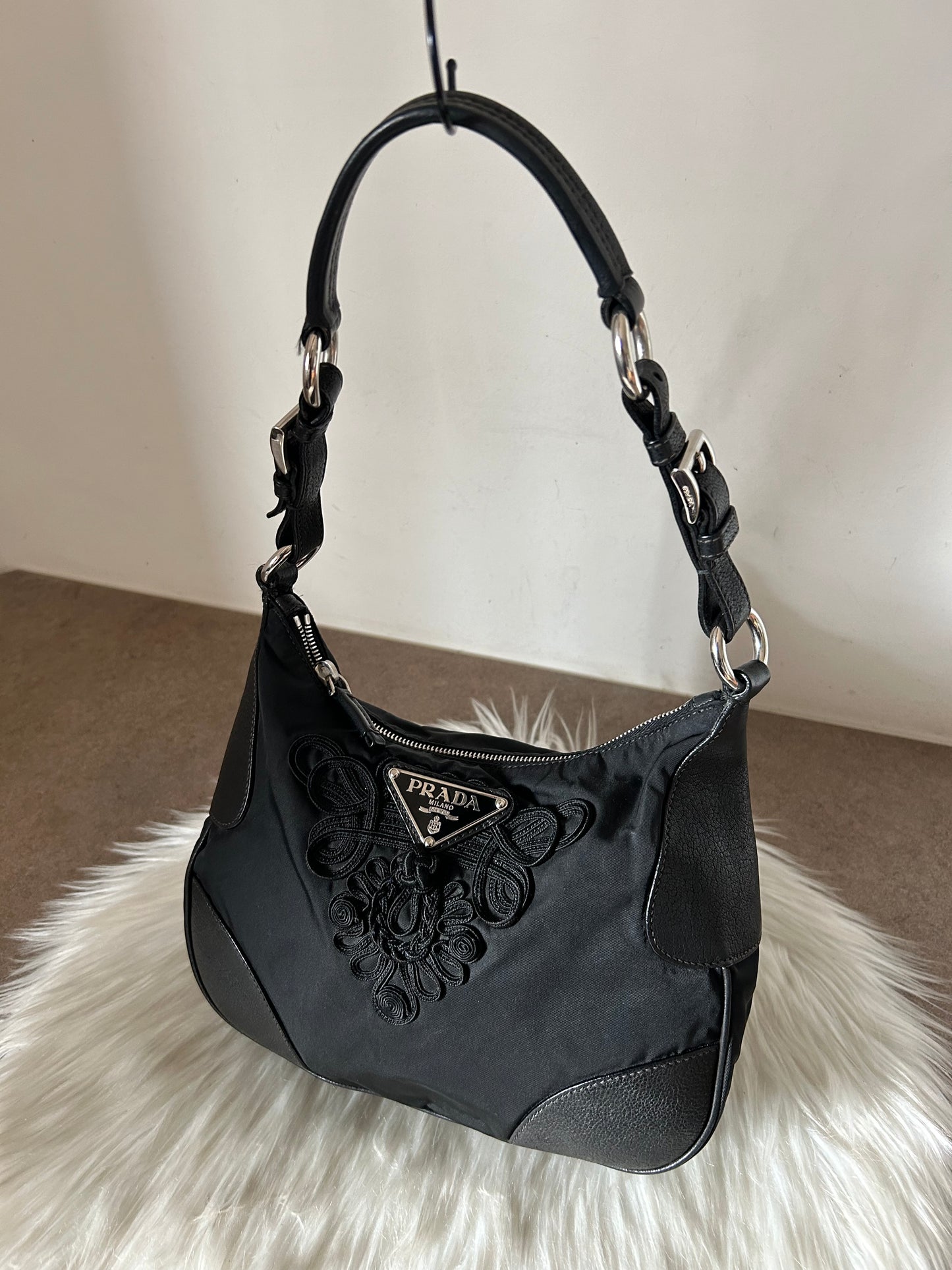 Prada Cleo con ricami rarissima
