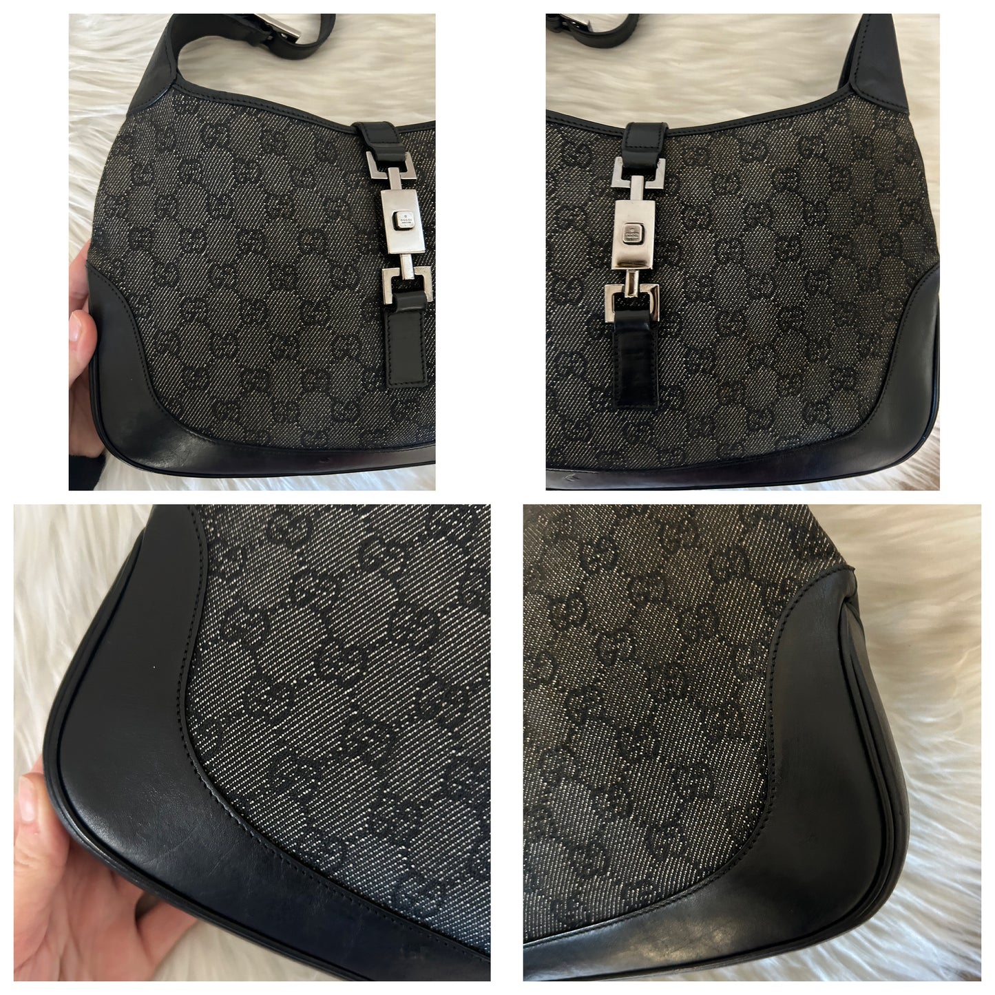 Gucci Jackie vintage medium in denim