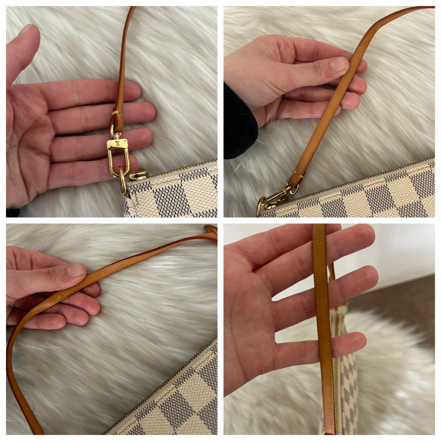 Louis Vuitton Pochette Accessoire Damier Azur