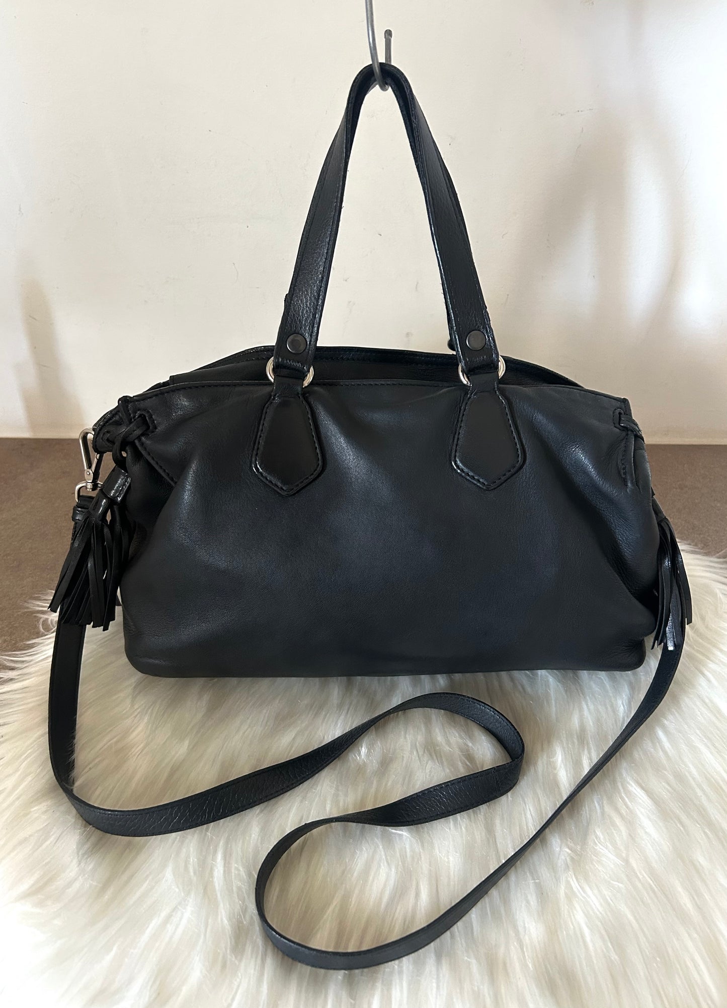 Prada tote in pelle nera