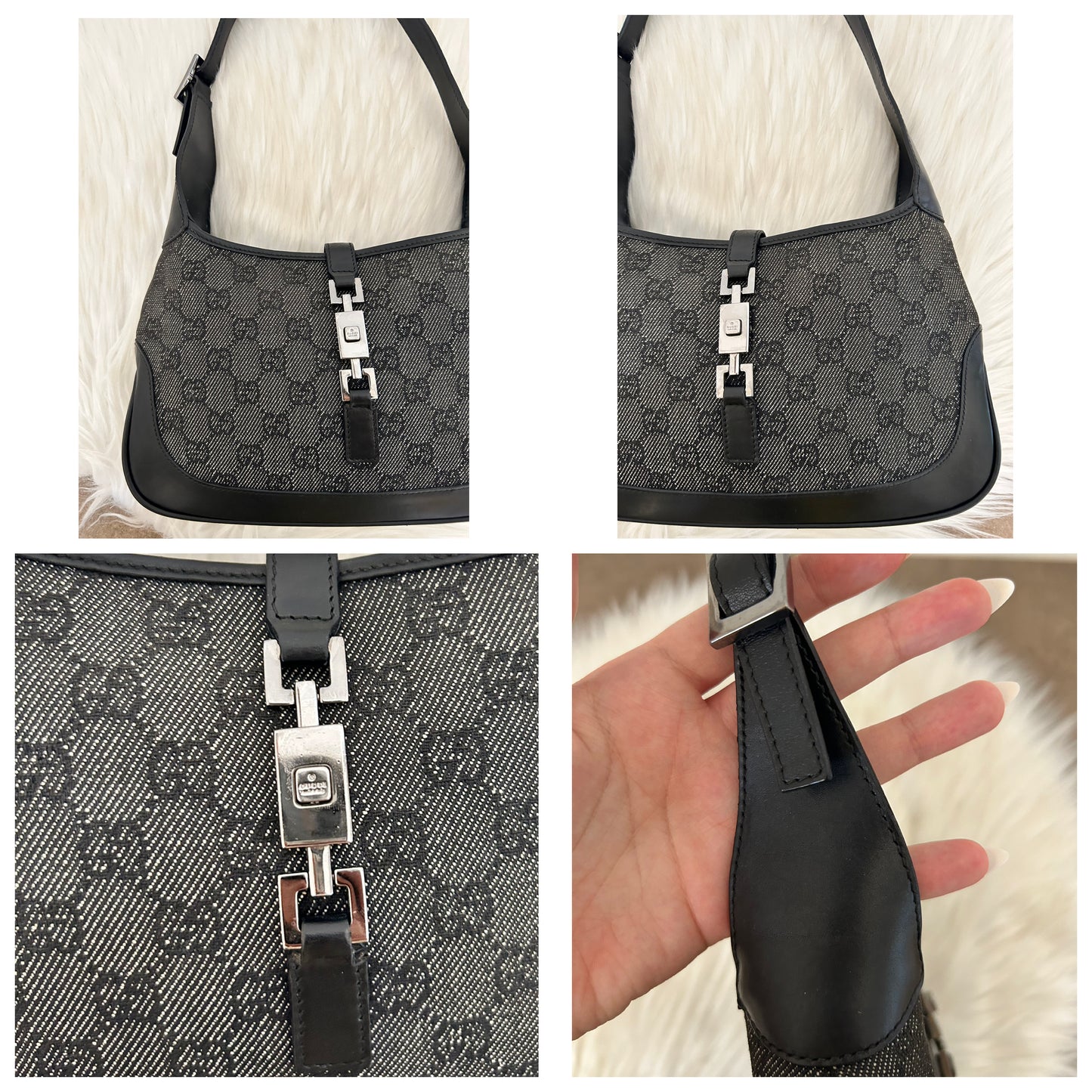 Gucci Jackie vintage mini in denim
