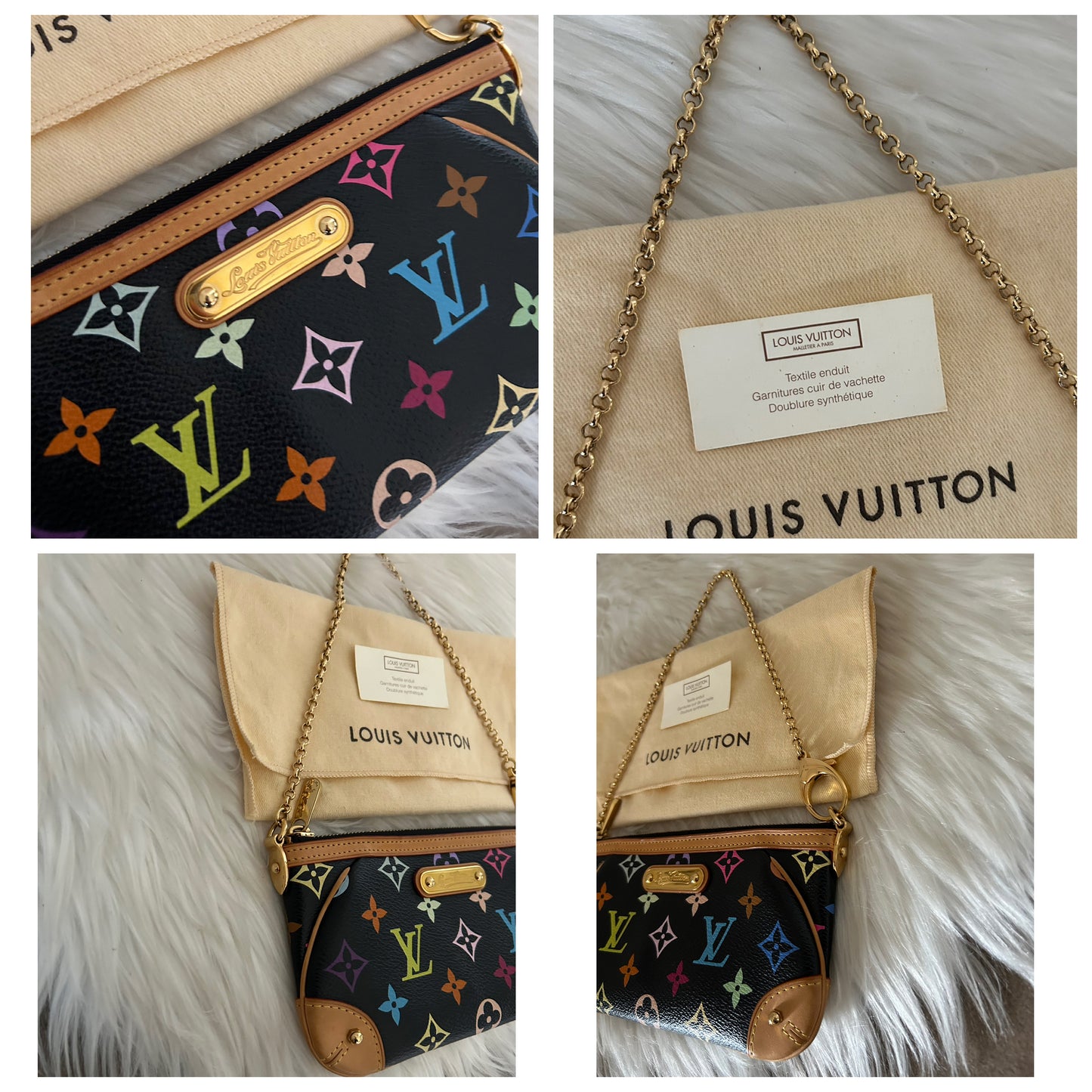 Louis Vuitton x Takashi Murakami pochette vintage