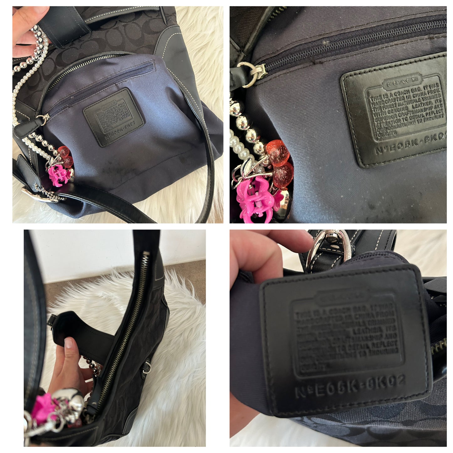 Coach vintage Signature Sufflette