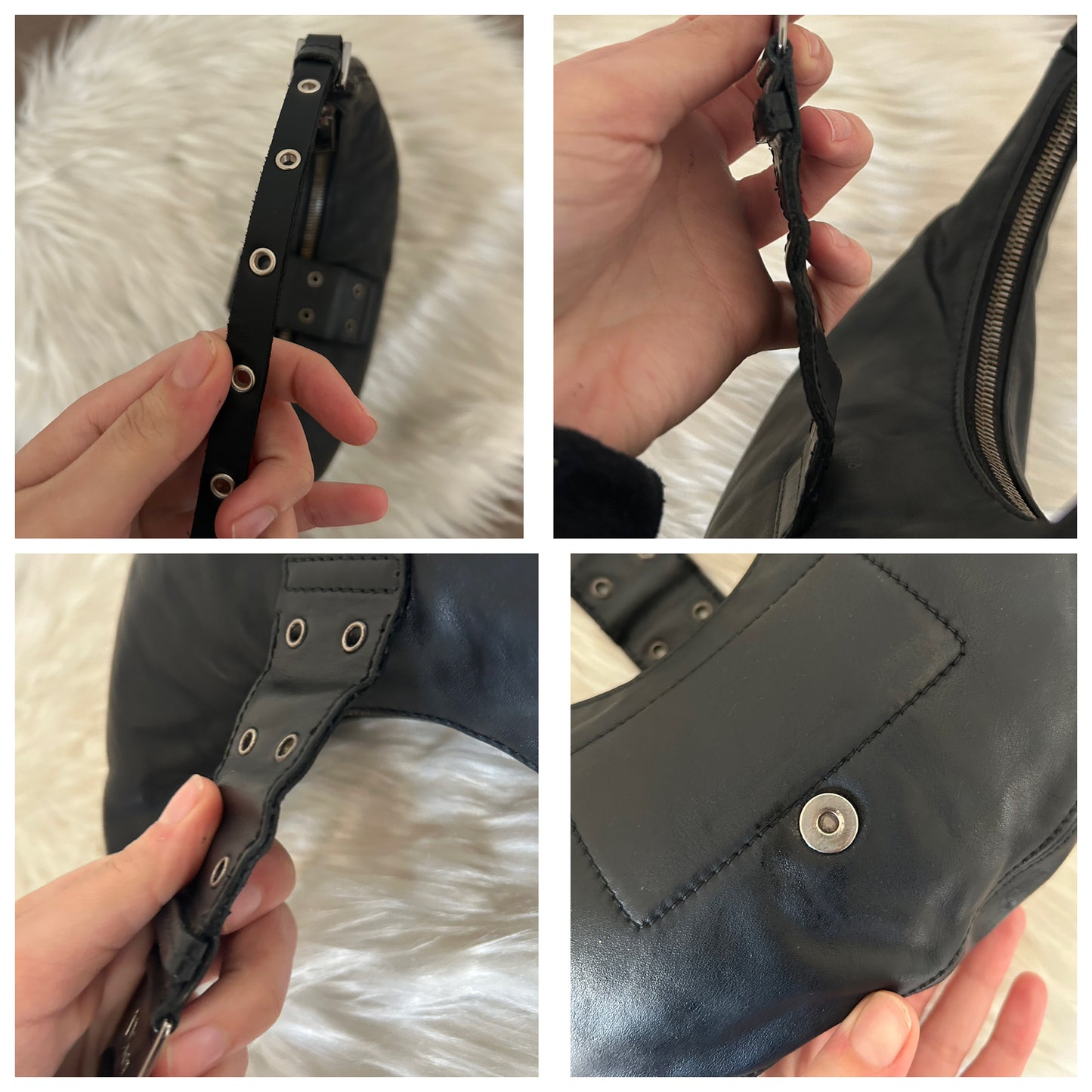 Dior Street Chic in pelle nera