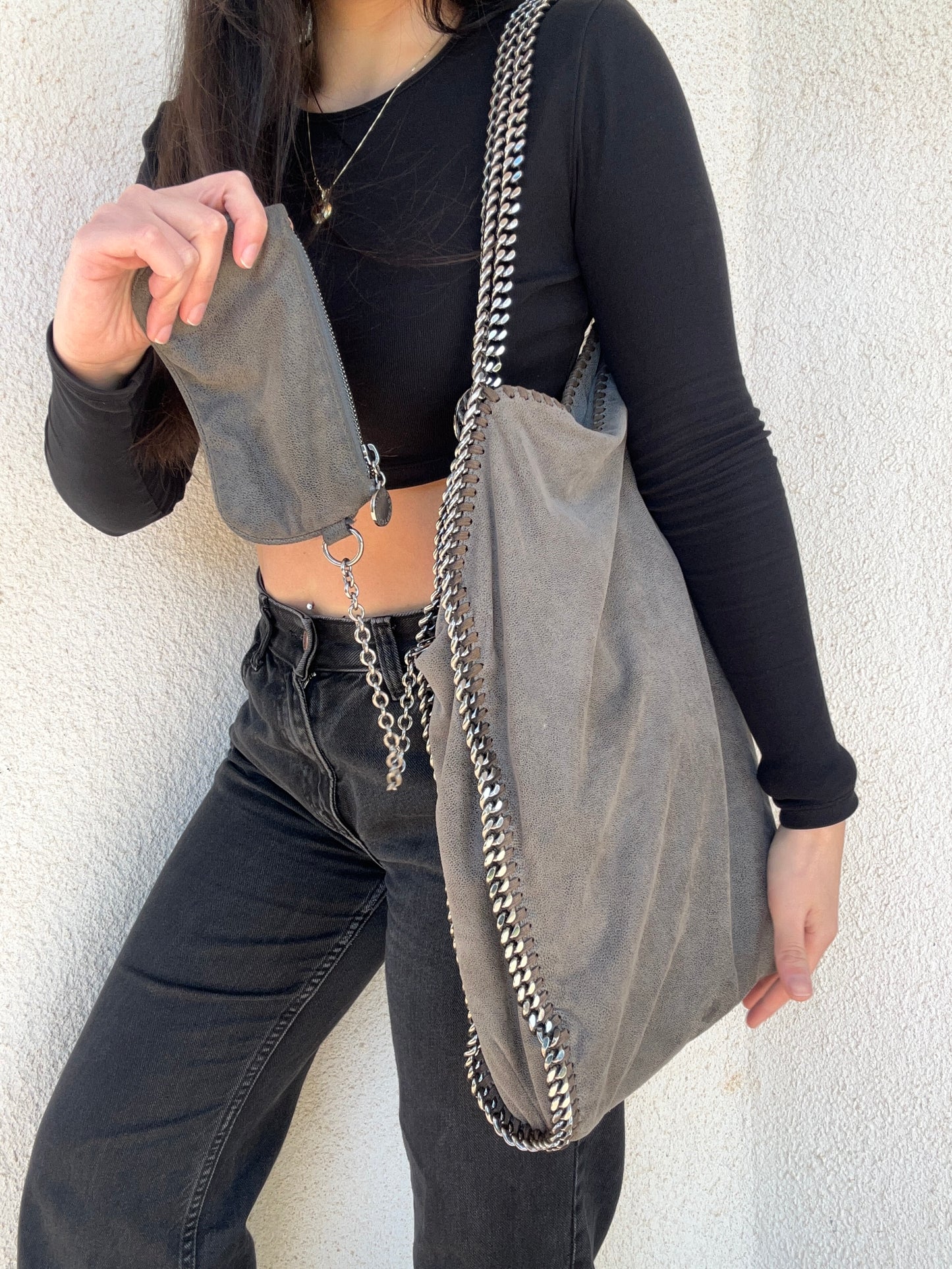 Stella McCartney Falabella Maxi double chain