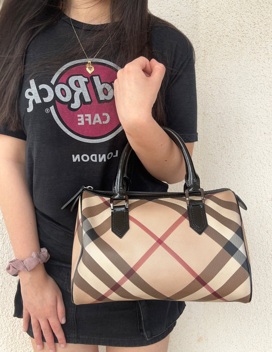 Burberry Bauletto Check misura media