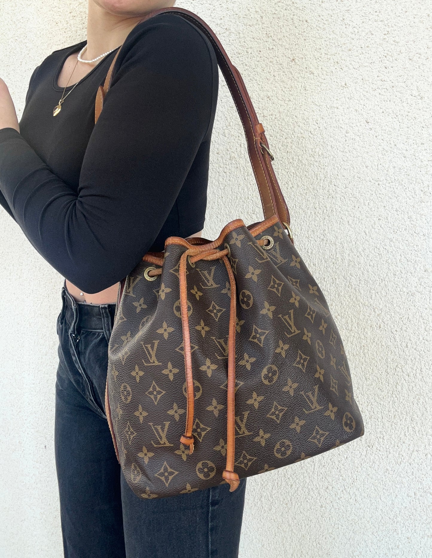 Secchiello Noé Louis Vuitton in monogram vintage