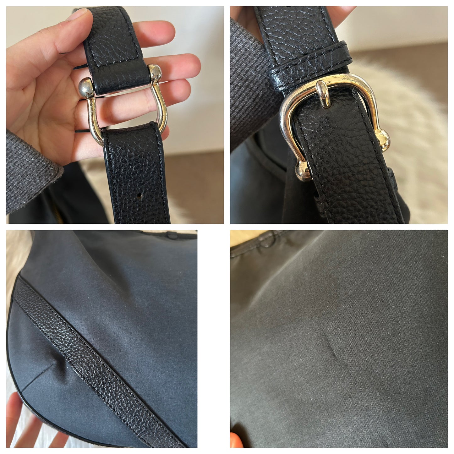 Burberry tote bag logata