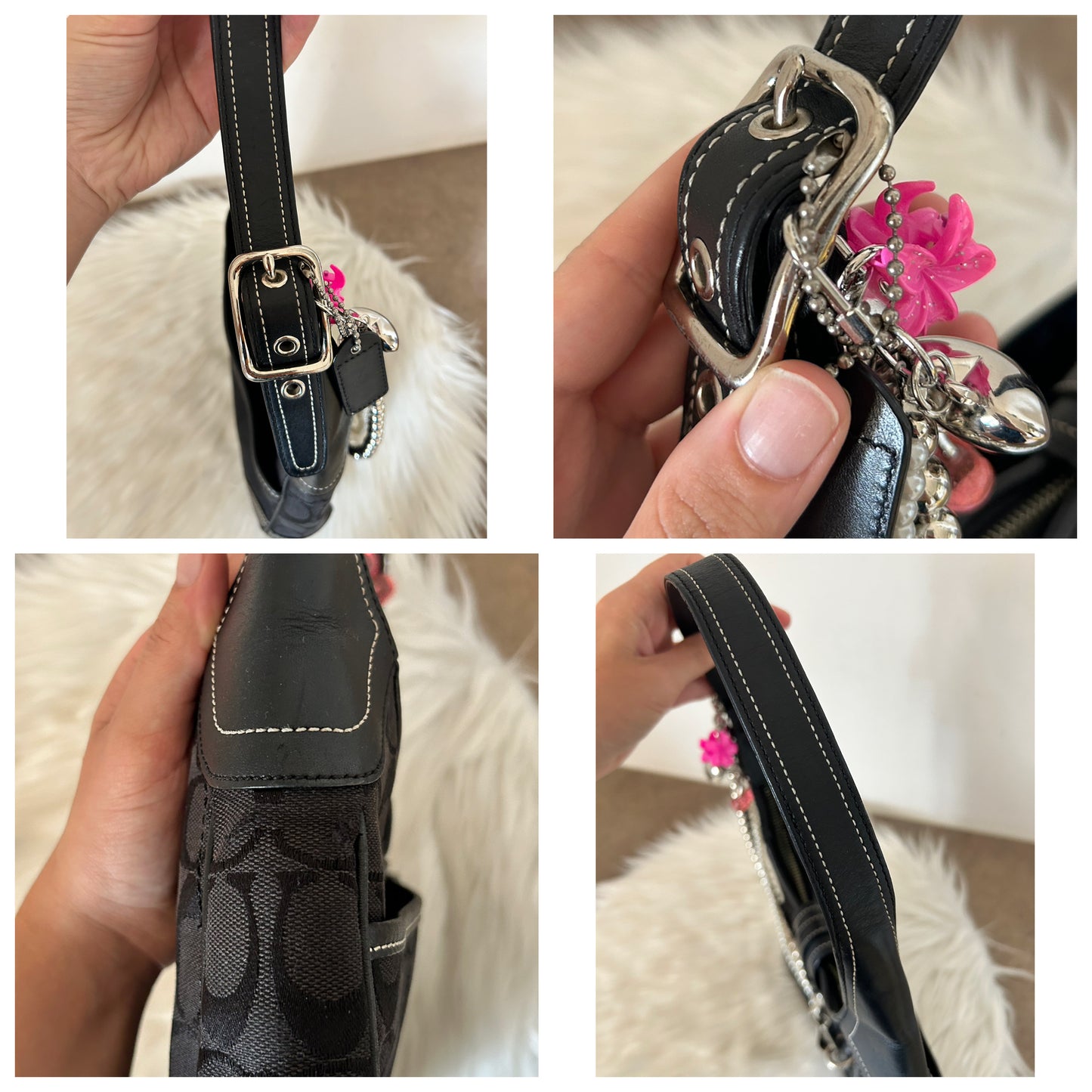 Coach vintage Signature Sufflette