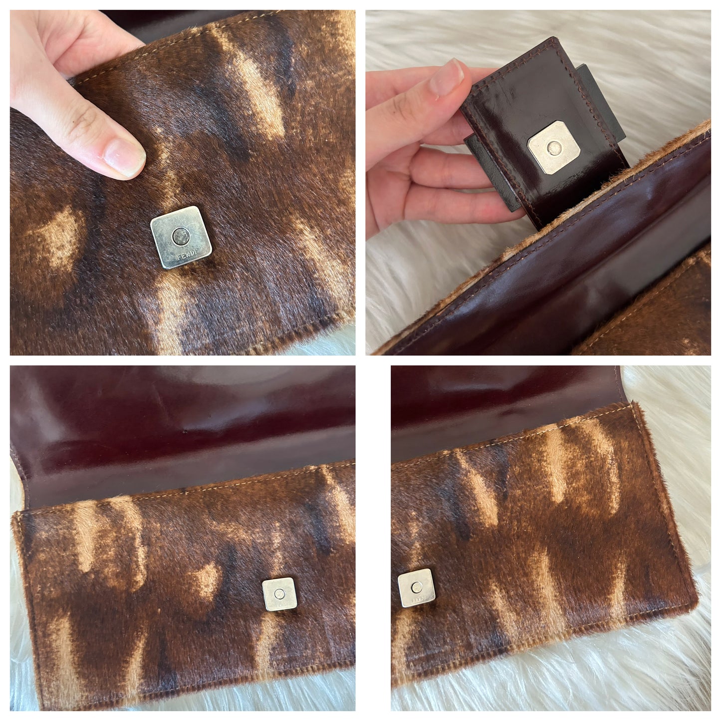 Fendi Baguette in cavallino