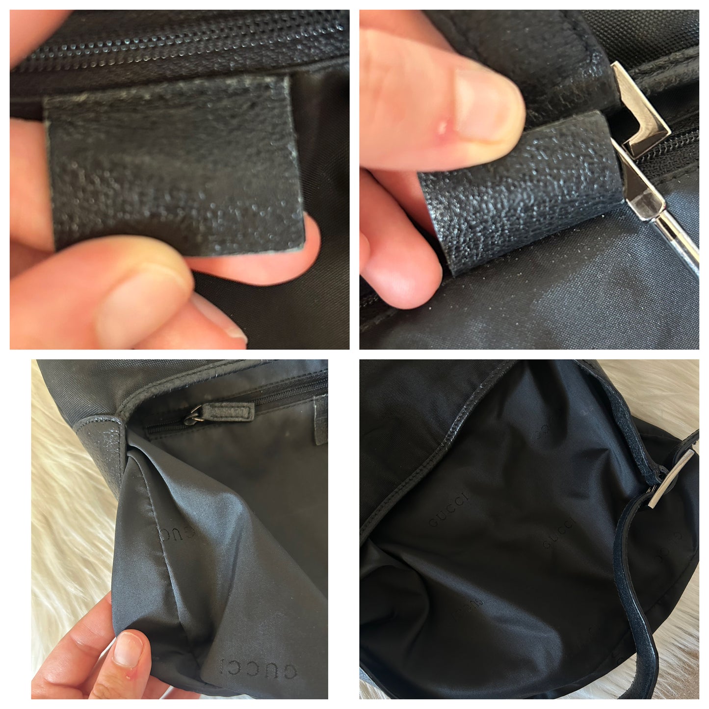 Gucci Jackie vintage nera