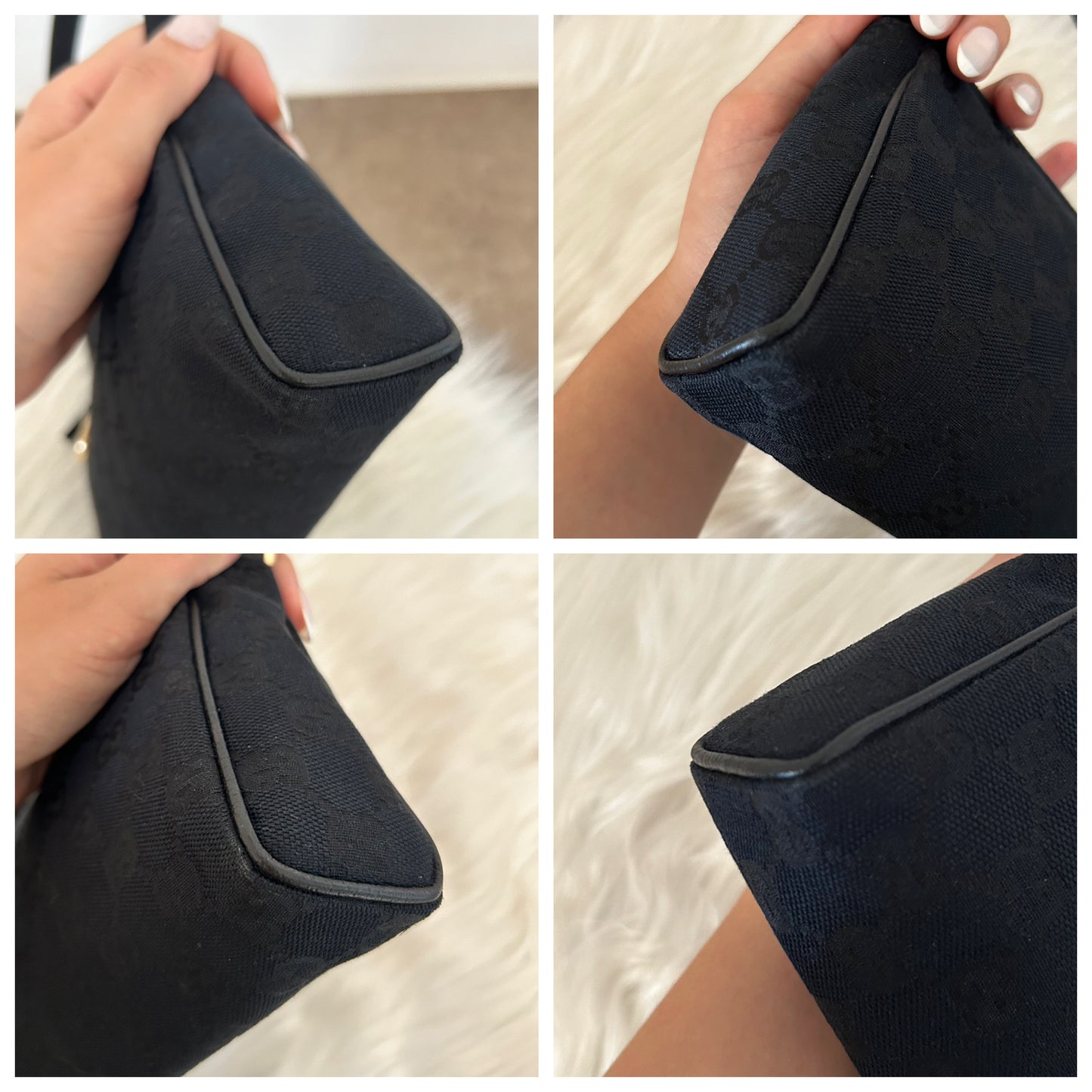 Gucci Abbey pochette in monogram