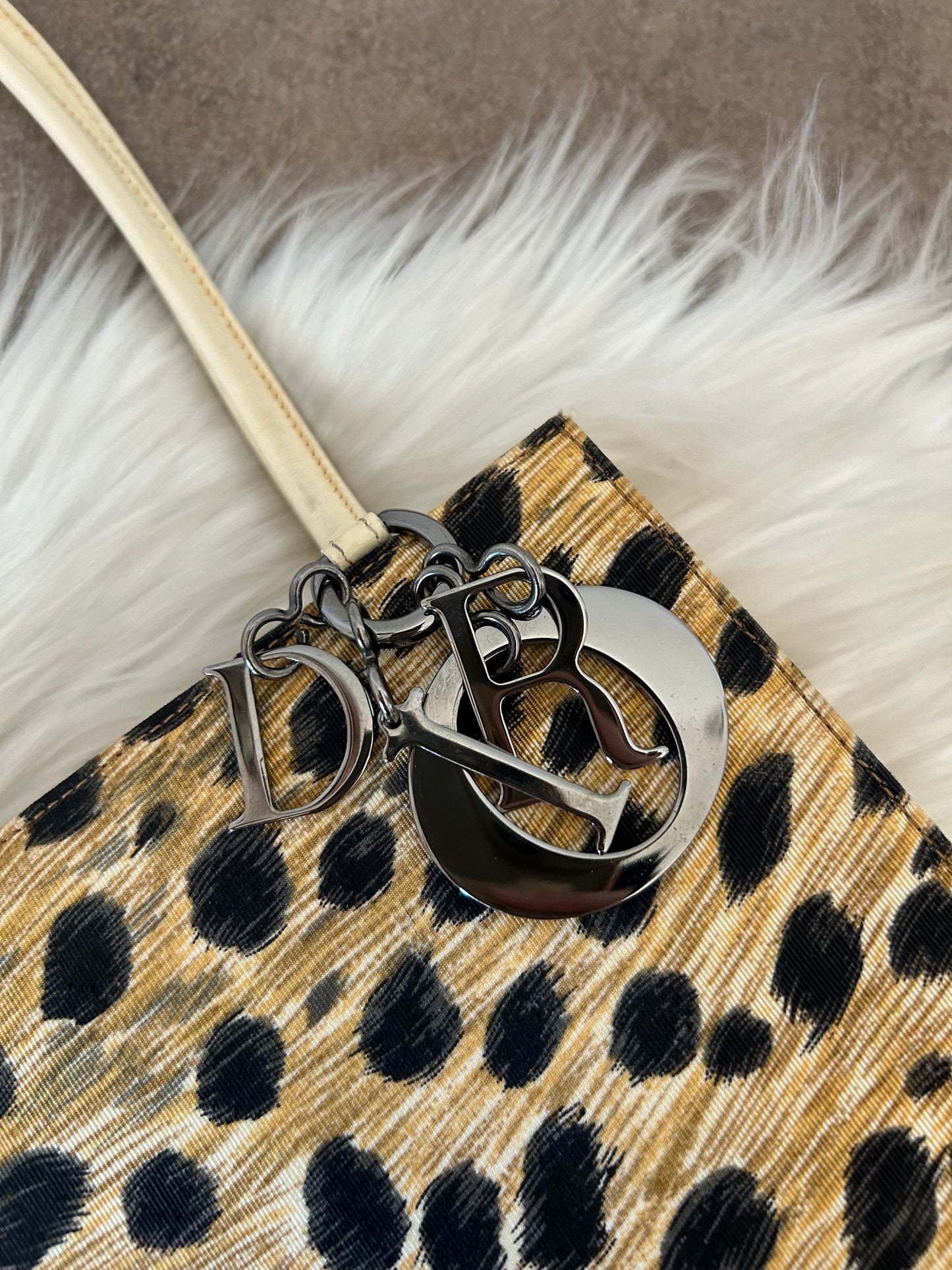 Dior Lady Dior Leopardata vintage