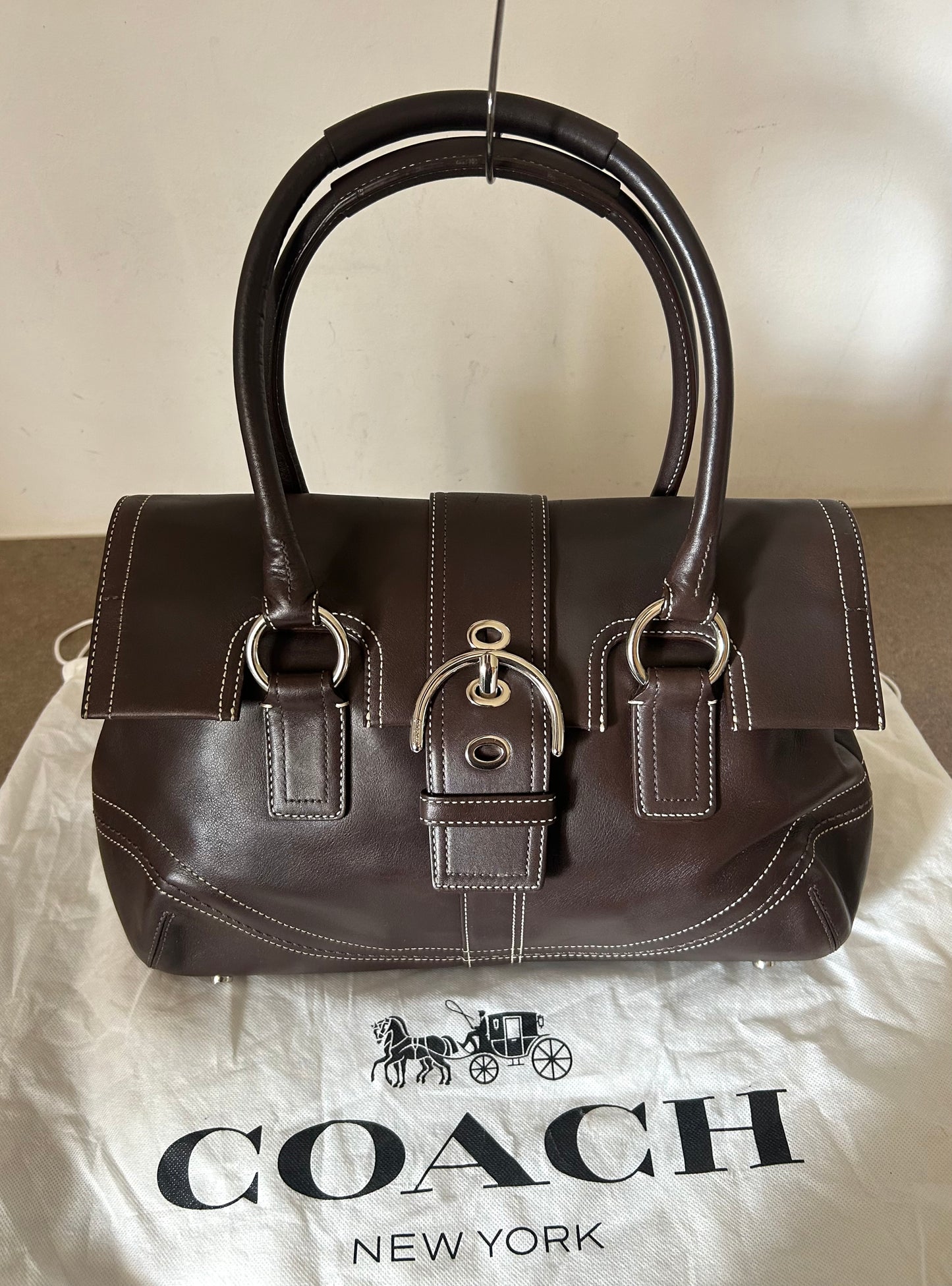 Coach Signature Sufflette tote bag vintage
