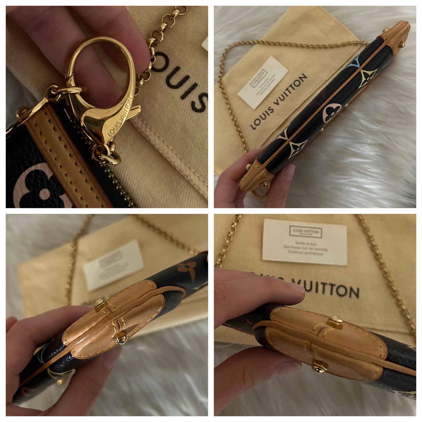 Louis Vuitton x Takashi Murakami pochette vintage