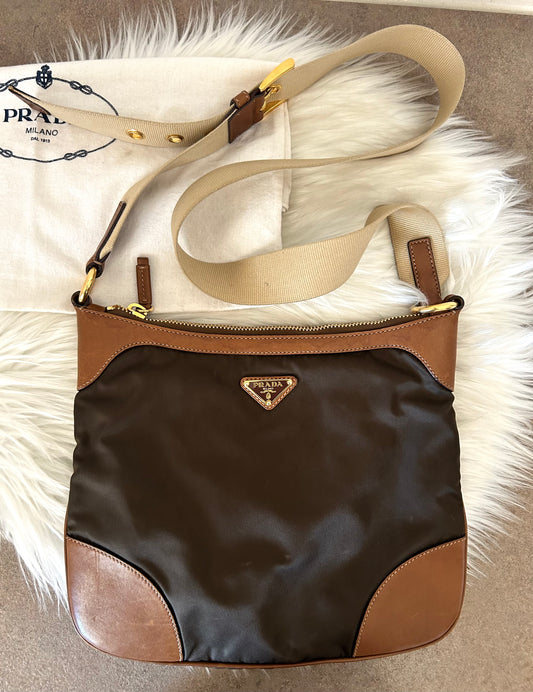 Borsa Prada a tracolla