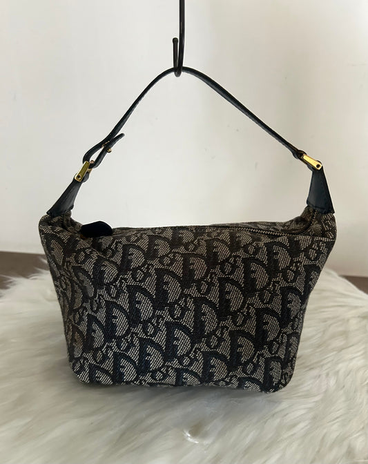Dior mini tote in monogram vintage