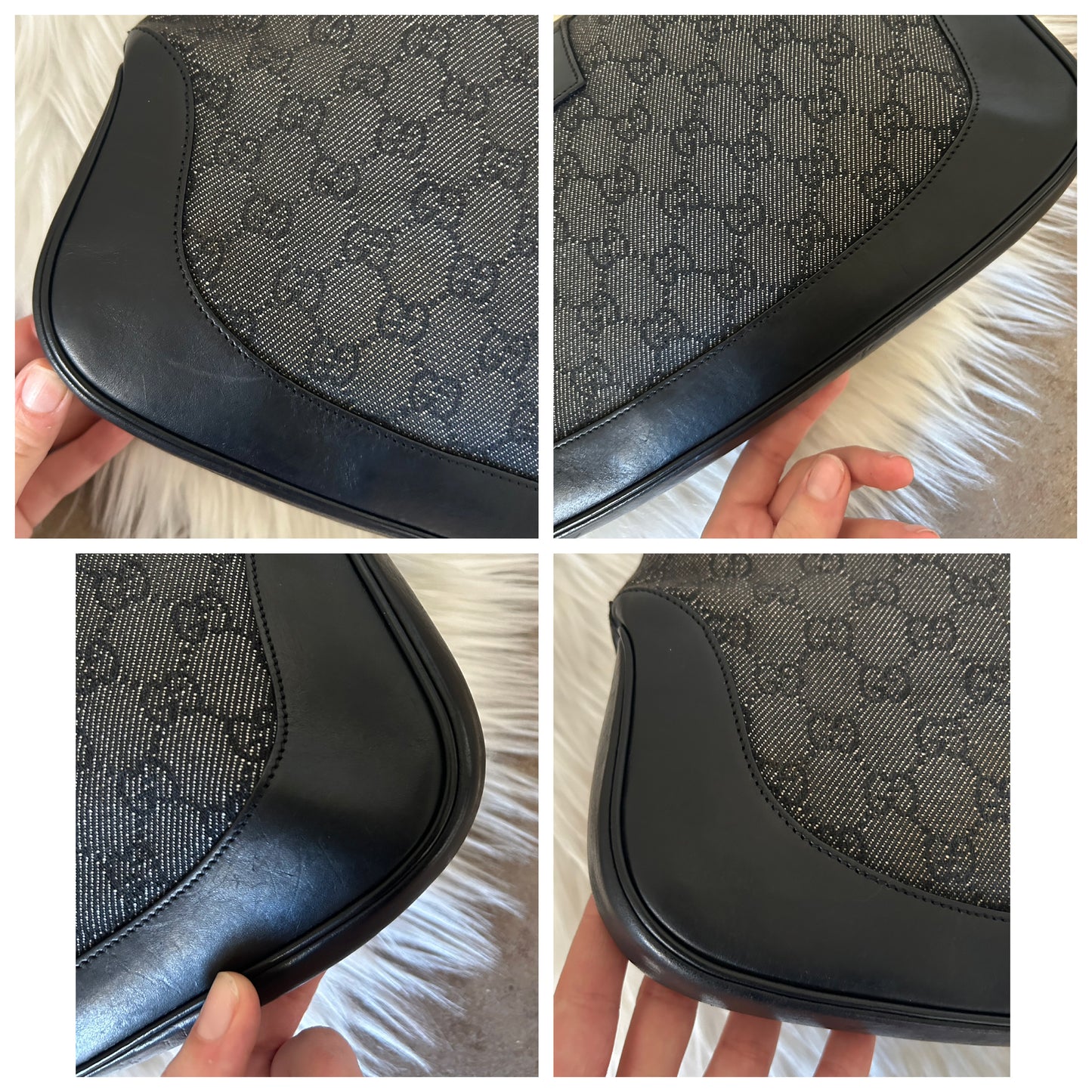 Gucci Jackie vintage medium in denim