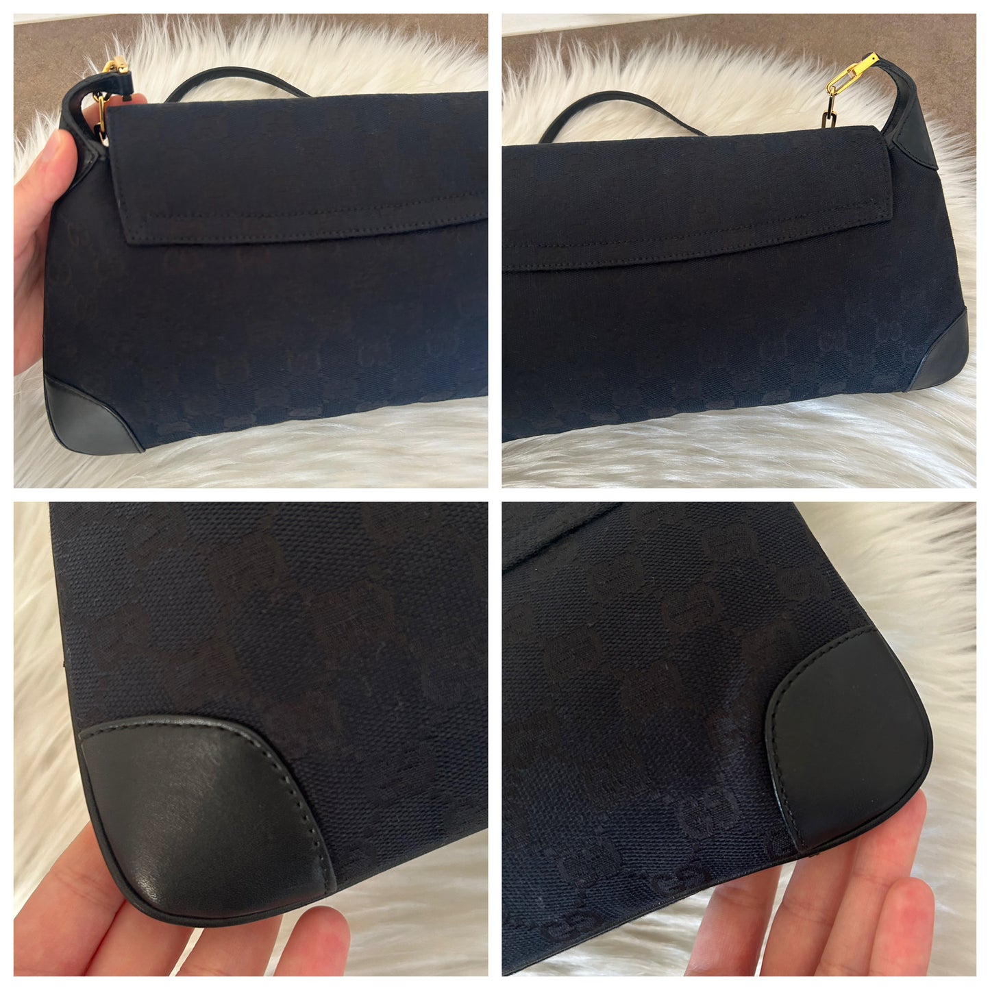 Gucci Jackie vintage con ciondolo tigre