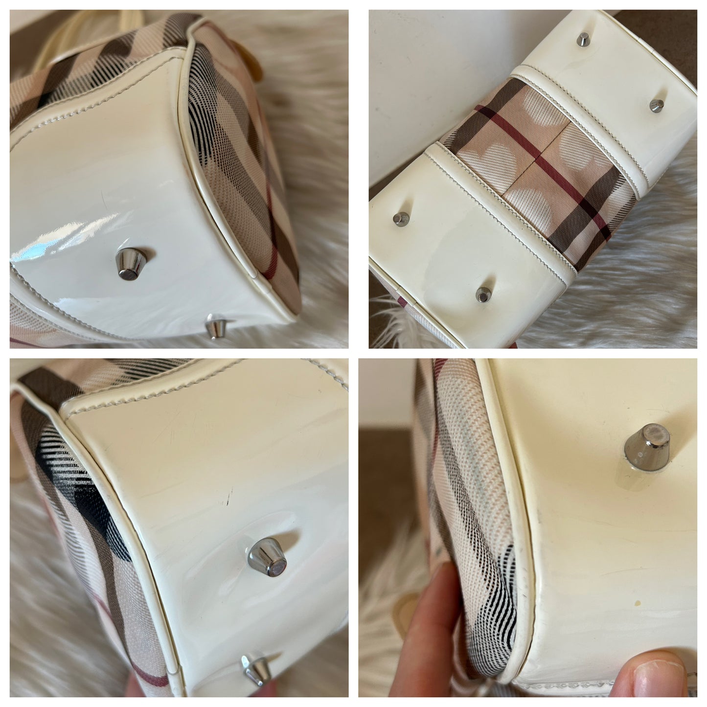 Burberry tote Heart