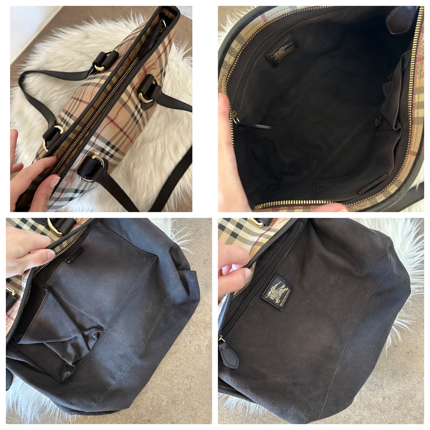Burberry tote bag Check