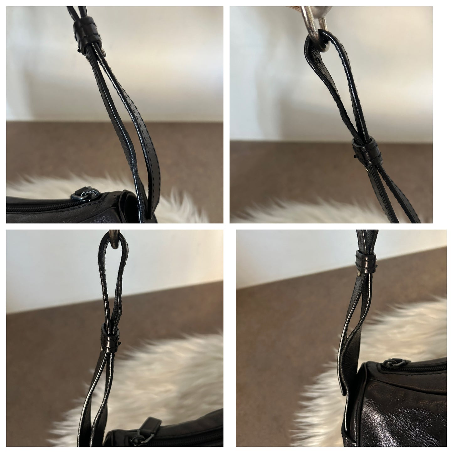 Yves Saint Laurent Mombasa in pelle nera