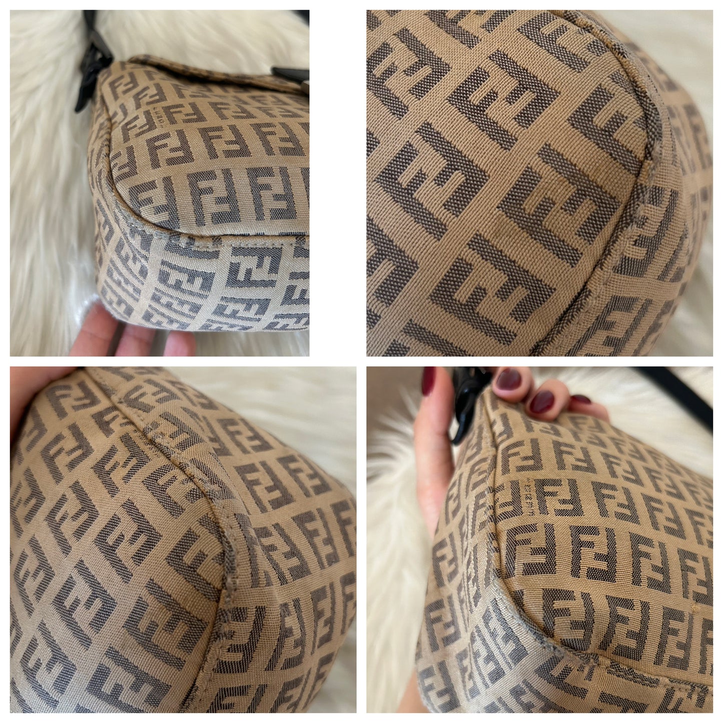 Fendi Baguette monogram zucchino