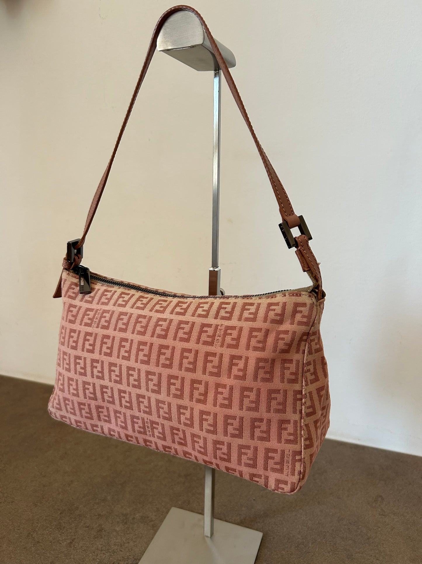 Fendi Baguette Sunset sfumata in monogram zucchino