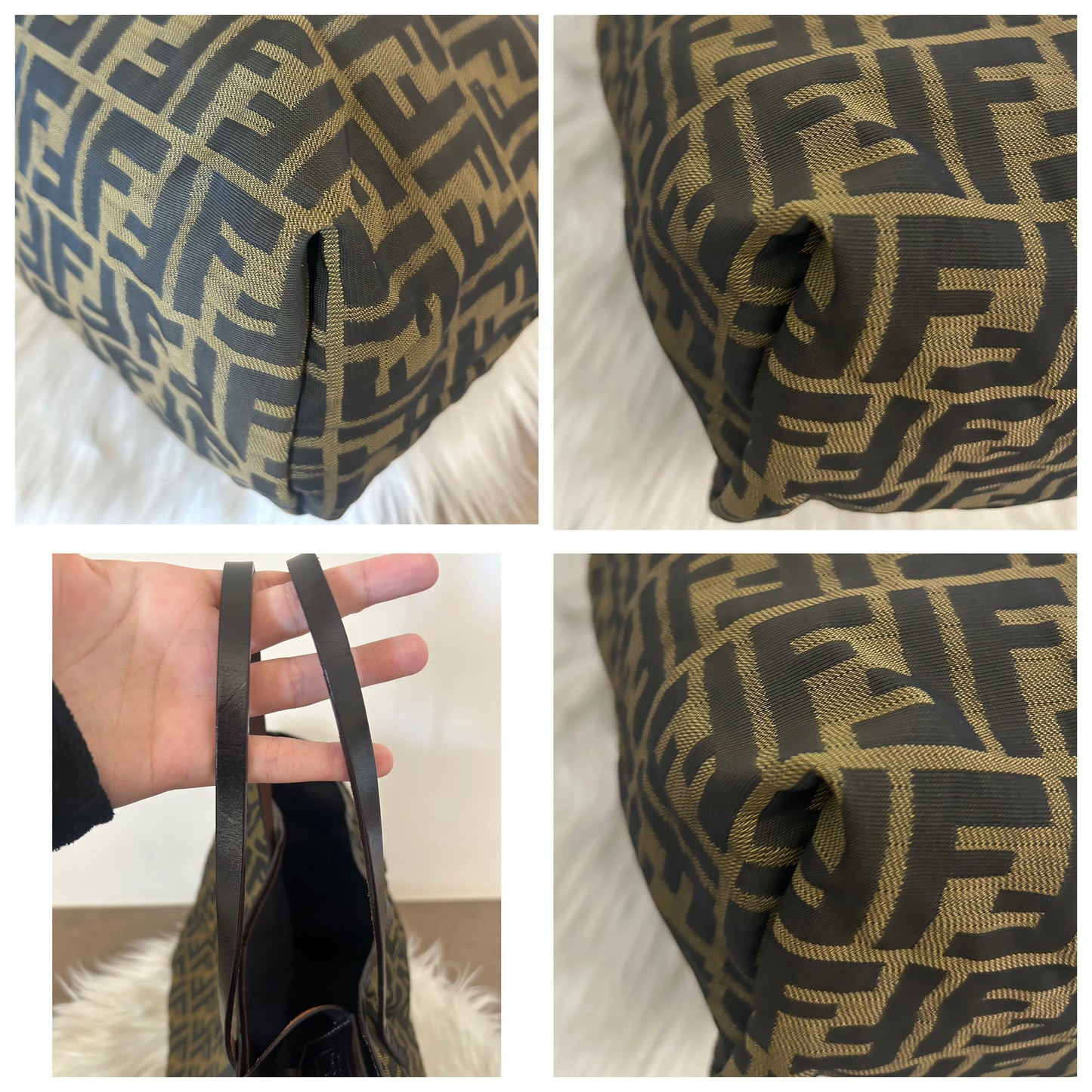 Fendi Roll Bag con pochette zucca