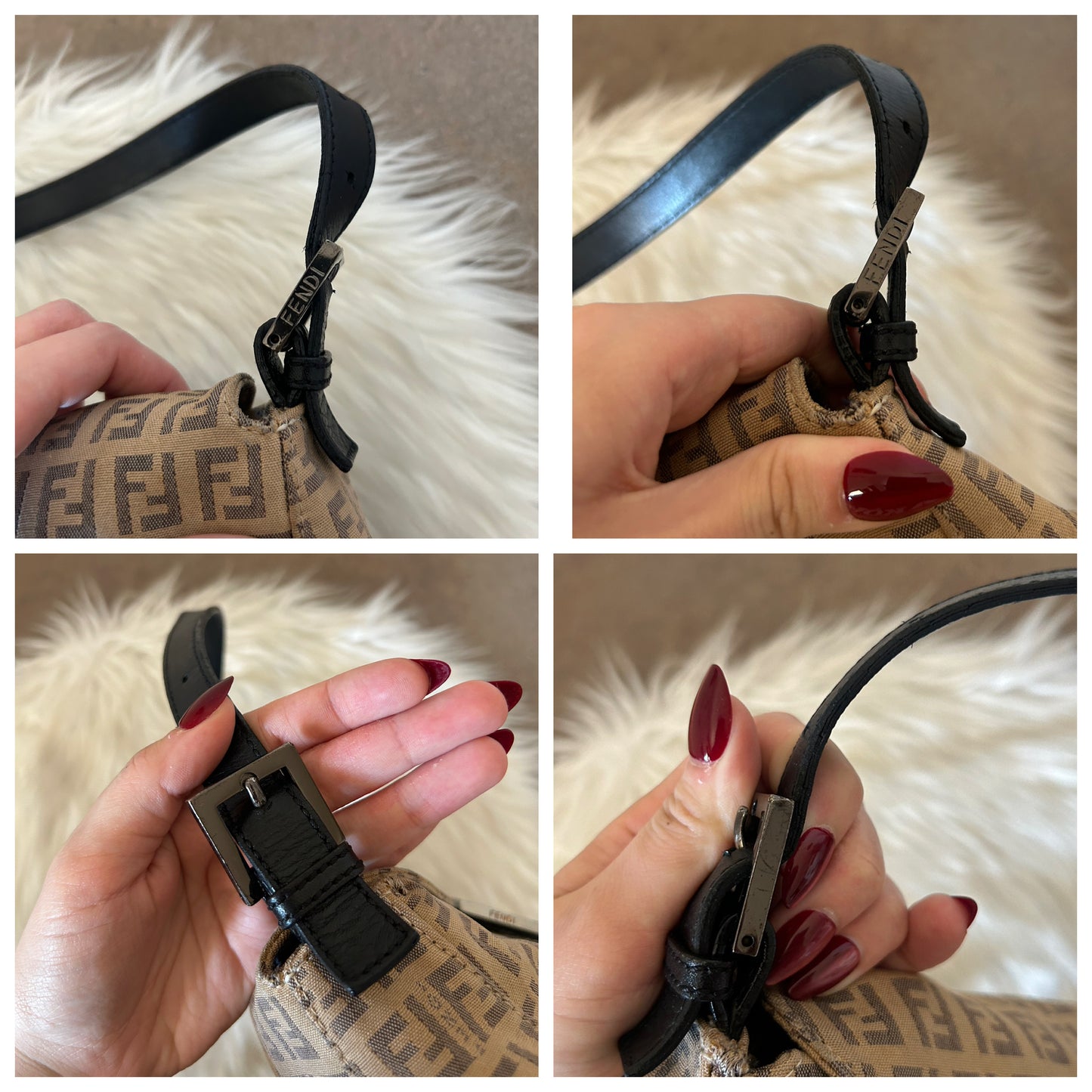 Fendi Baguette monogram zucchino