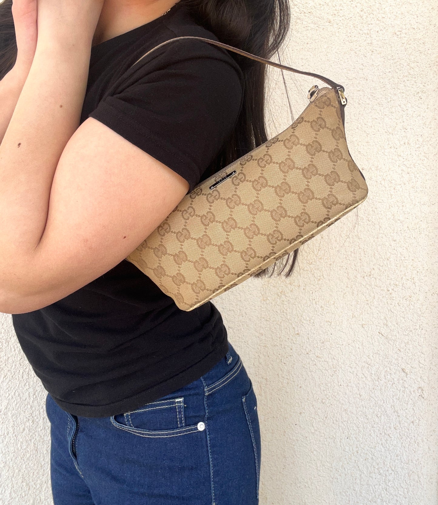 Gucci Boat in monogram vintage