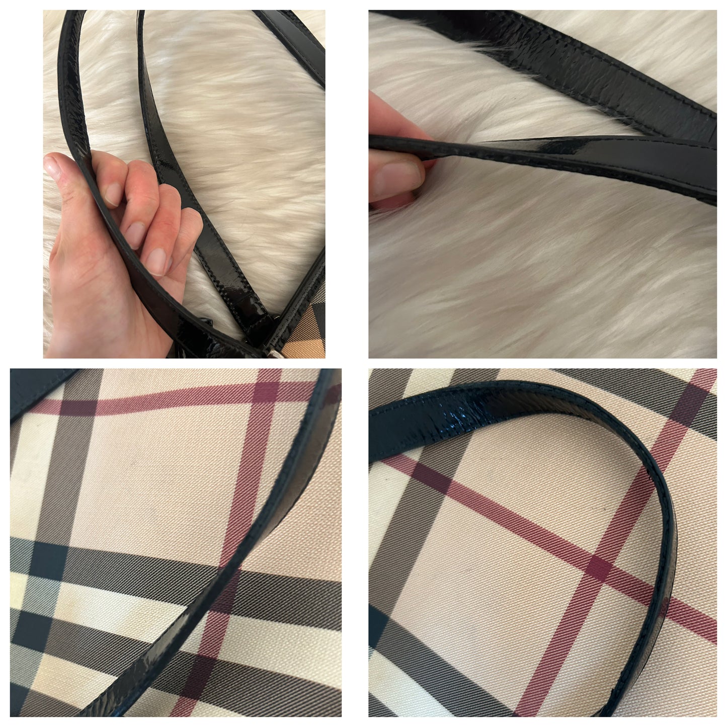 Burberry tote Check