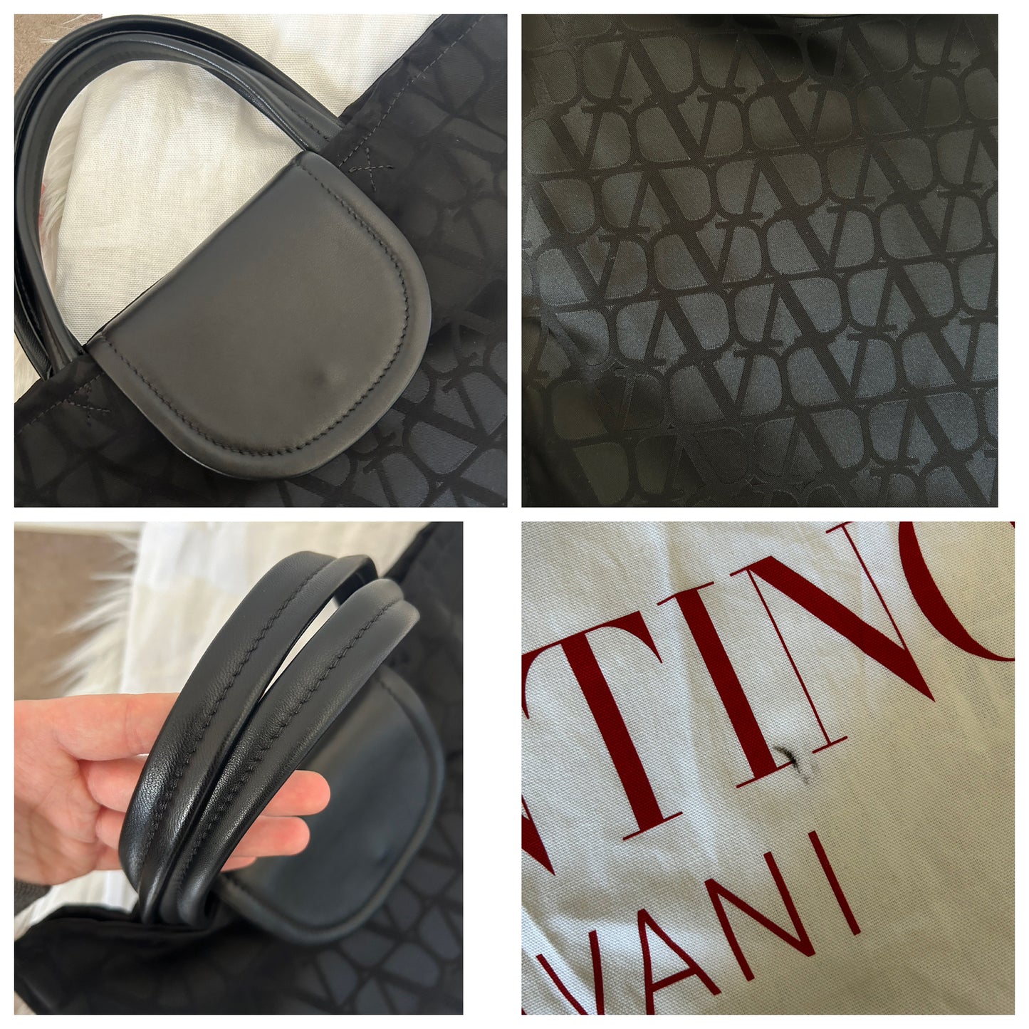 Tote Valentino Garavani logata con dust bag