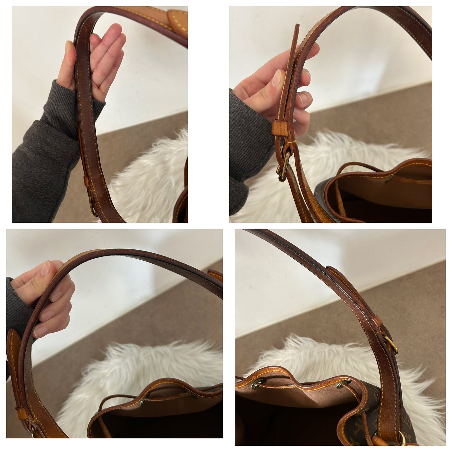 Secchiello Noé Louis Vuitton in monogram vintage