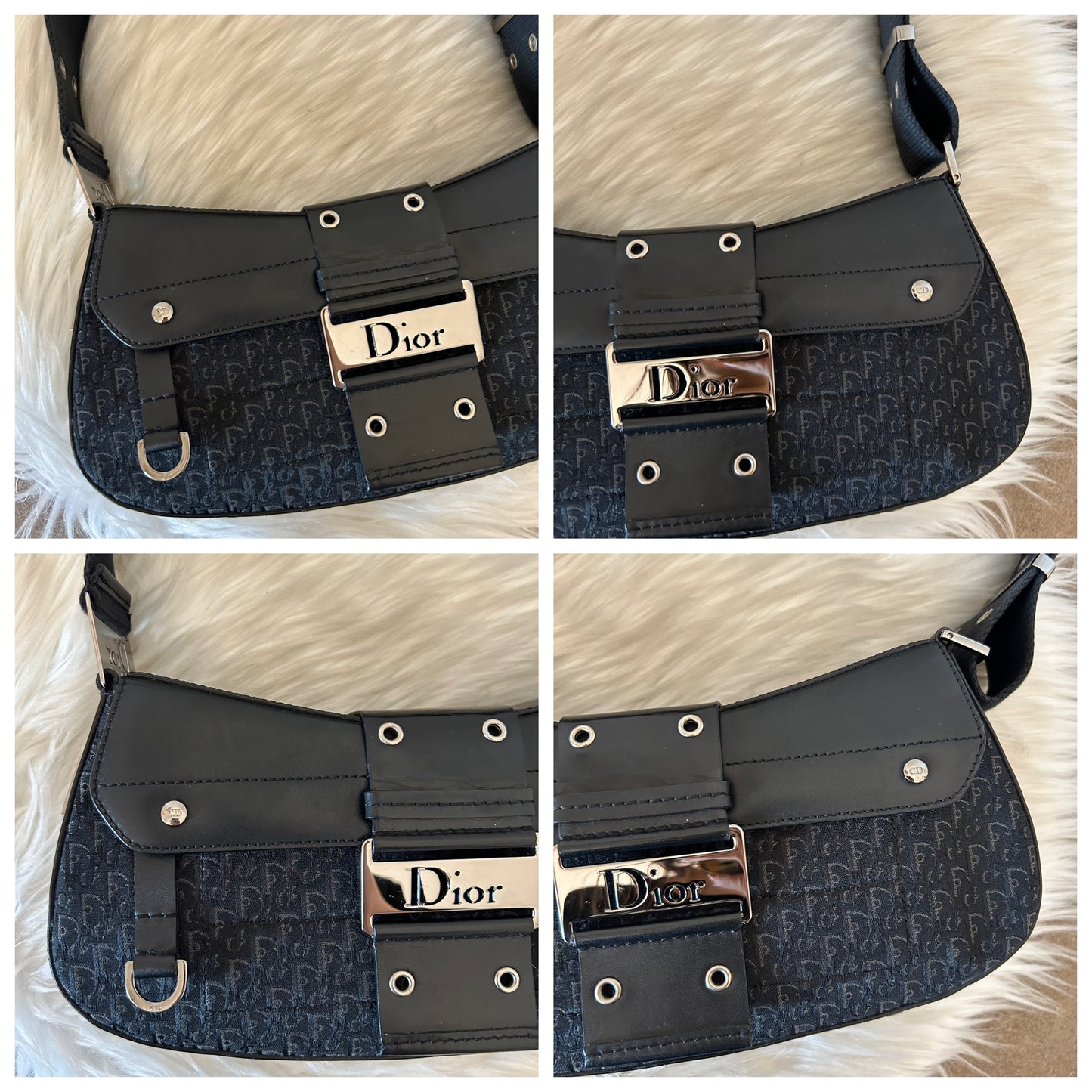 Dior Columbus nera in monogram